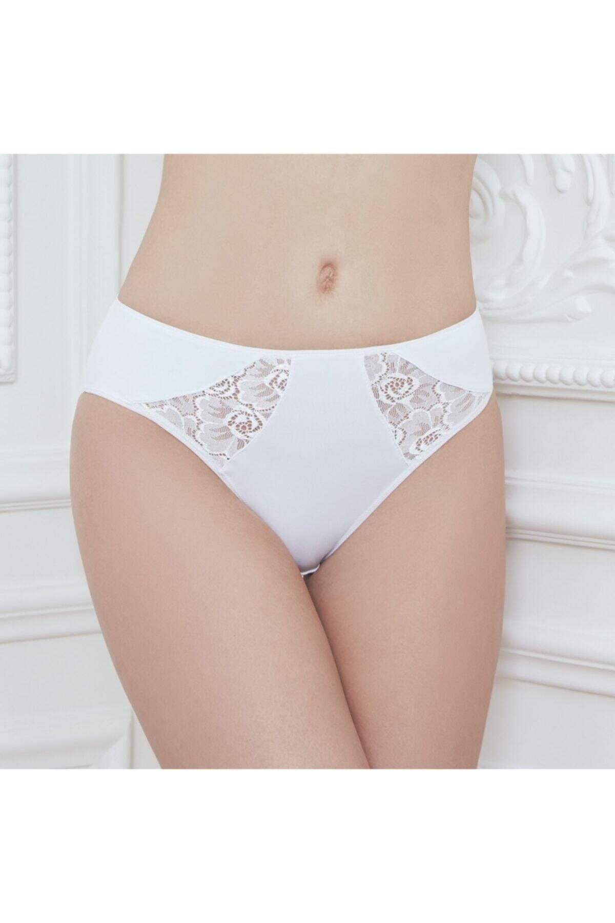 Anıl Kadın Beyaz Desenli Slip