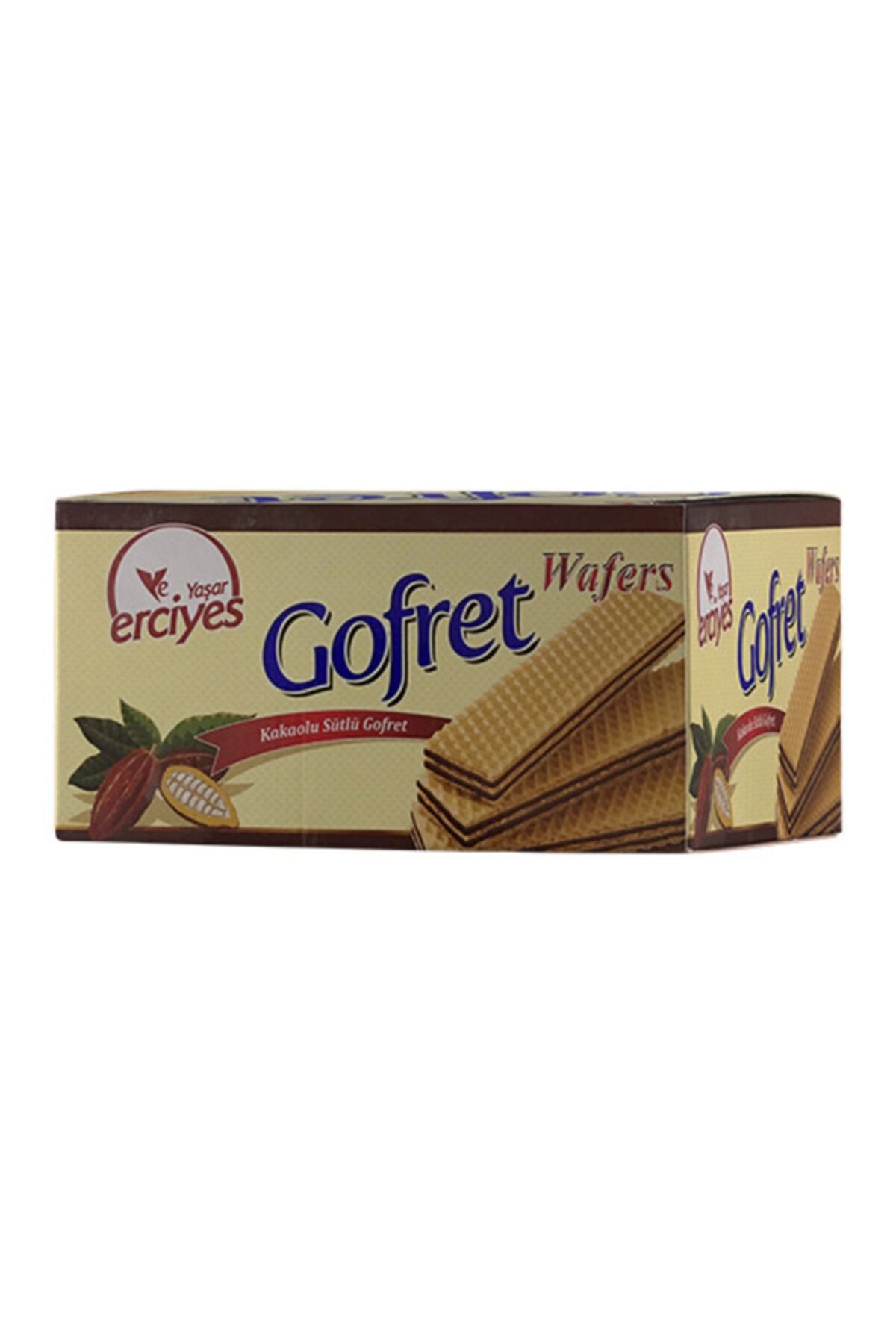 Yaşar Erciyes Kakaolu Gofret 480 Gr Türkiye’nin En Iyi Gofreti