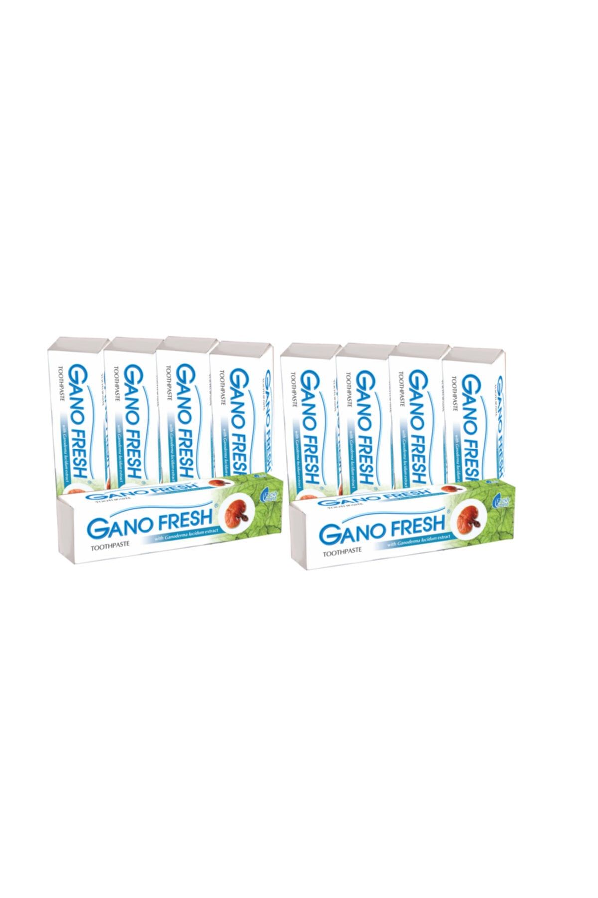 Gano Fresh Flörsüz Diş Macunu - 10 Kutu