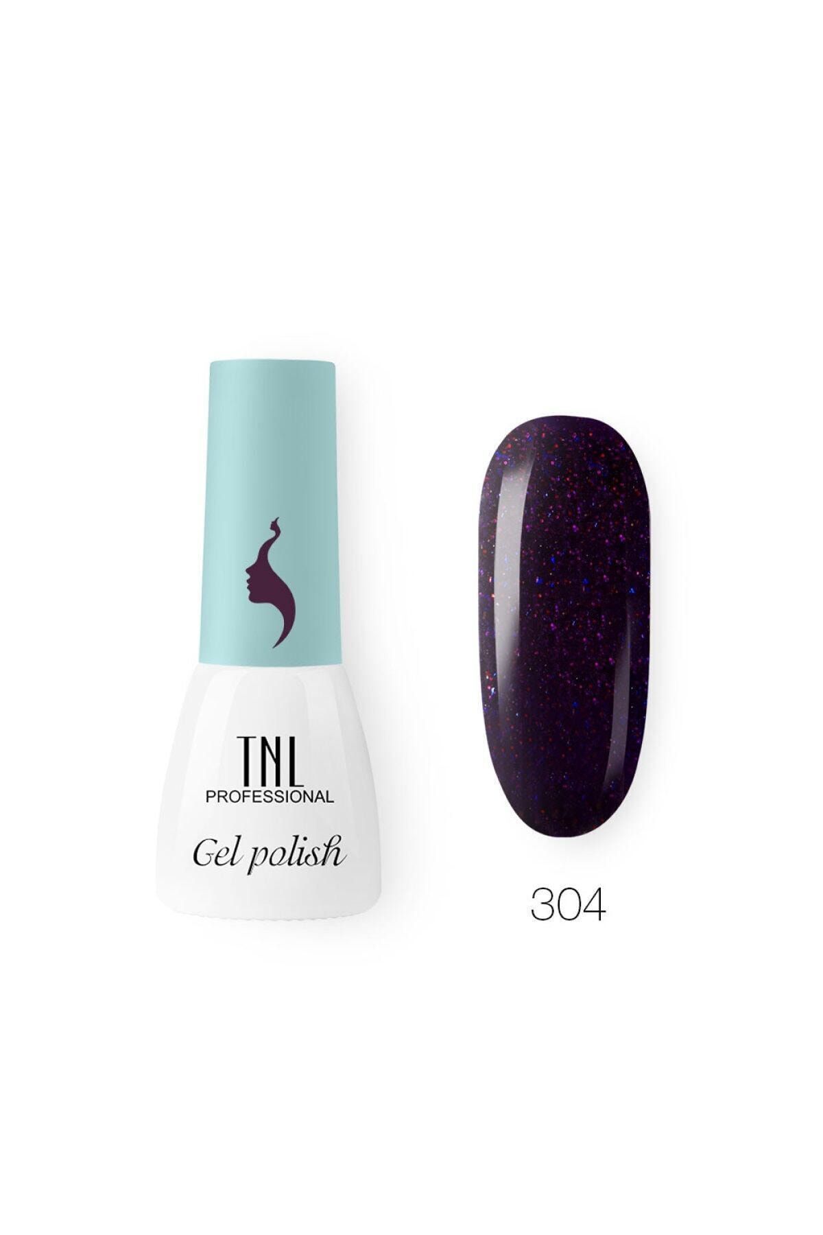 Tnl Professional Tırnak Ürünleri Mini Işıltılı Bordo Kalıcı Oje No:304
