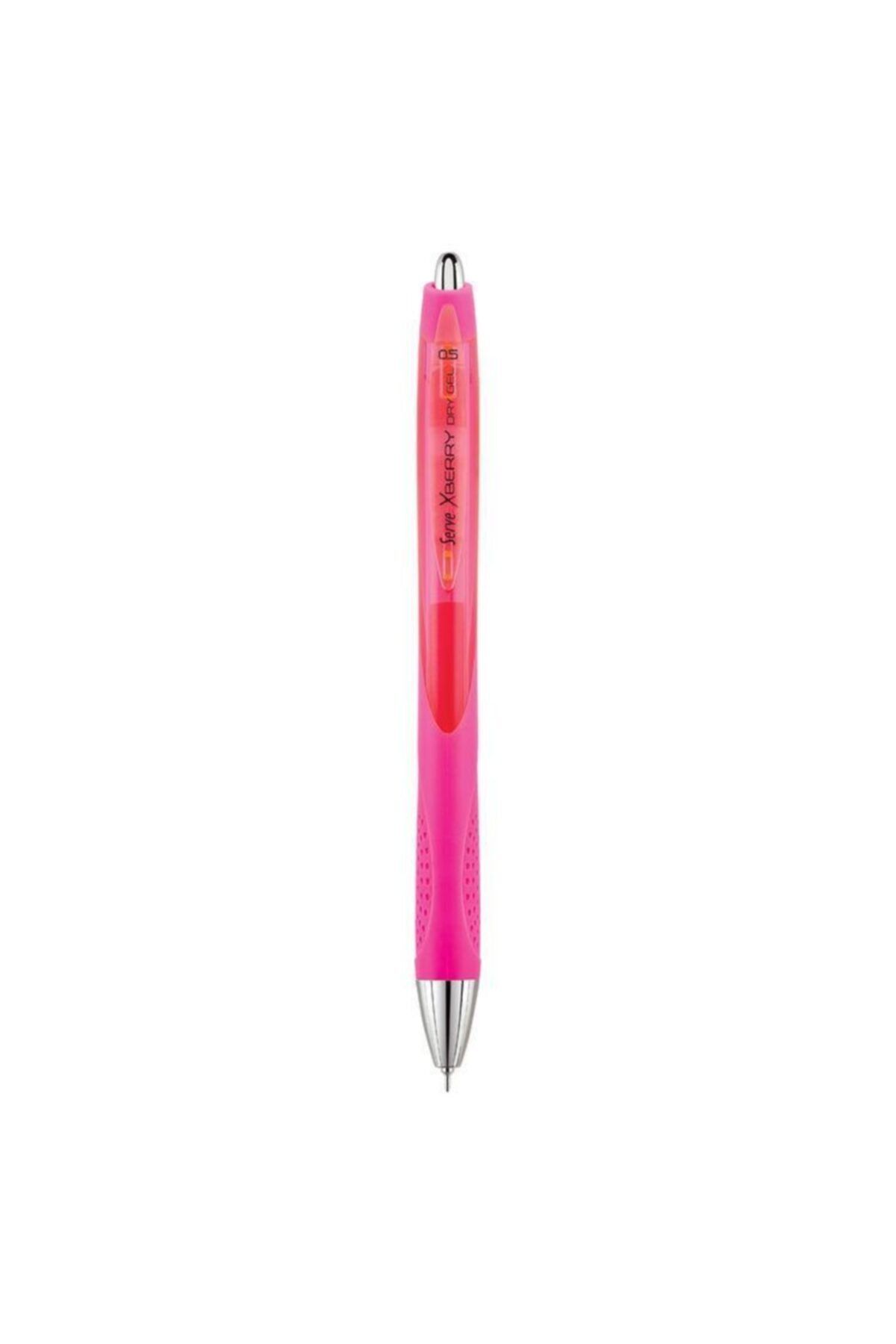 Serve Xberry Jel Kalem 0.5mm Iğne Uç Pembe 08