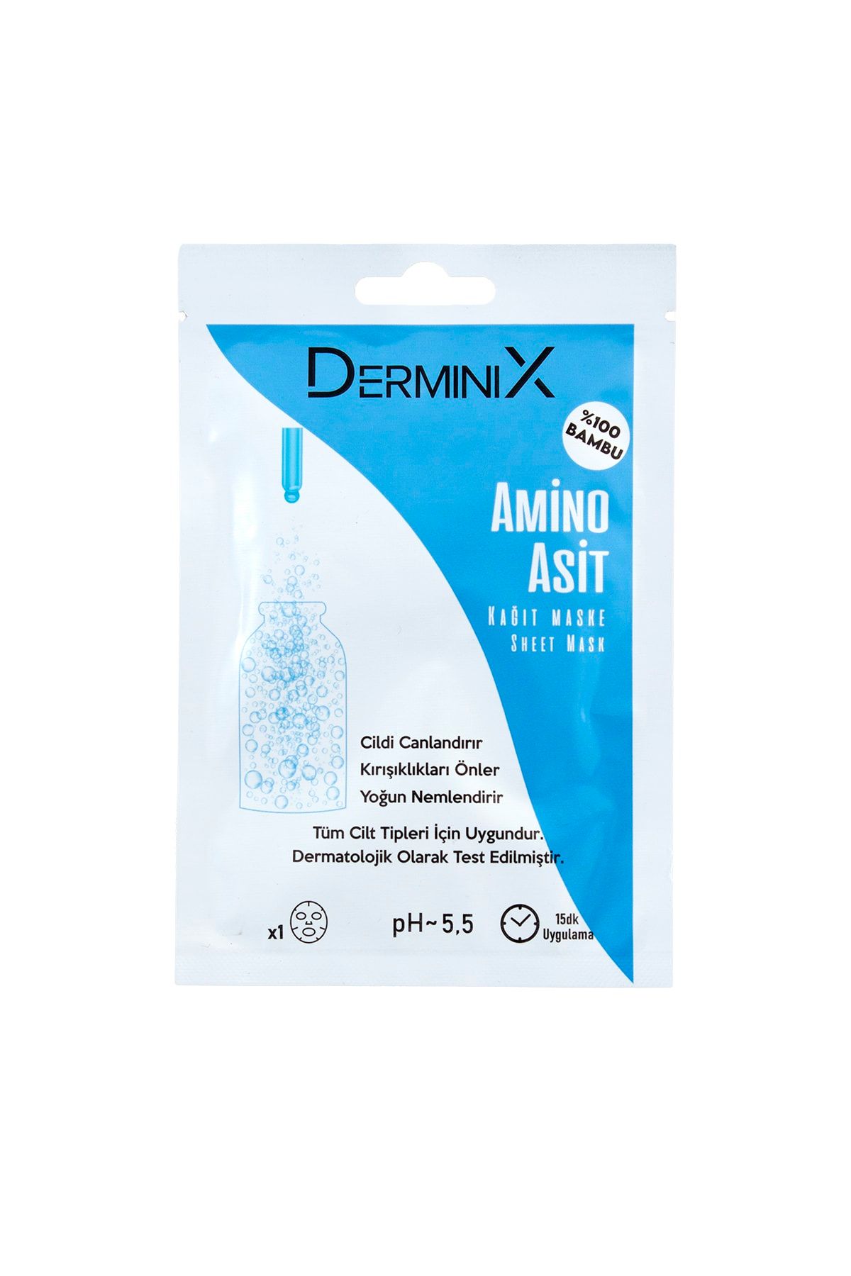 Derminix Amino Asit Kağıt Maske