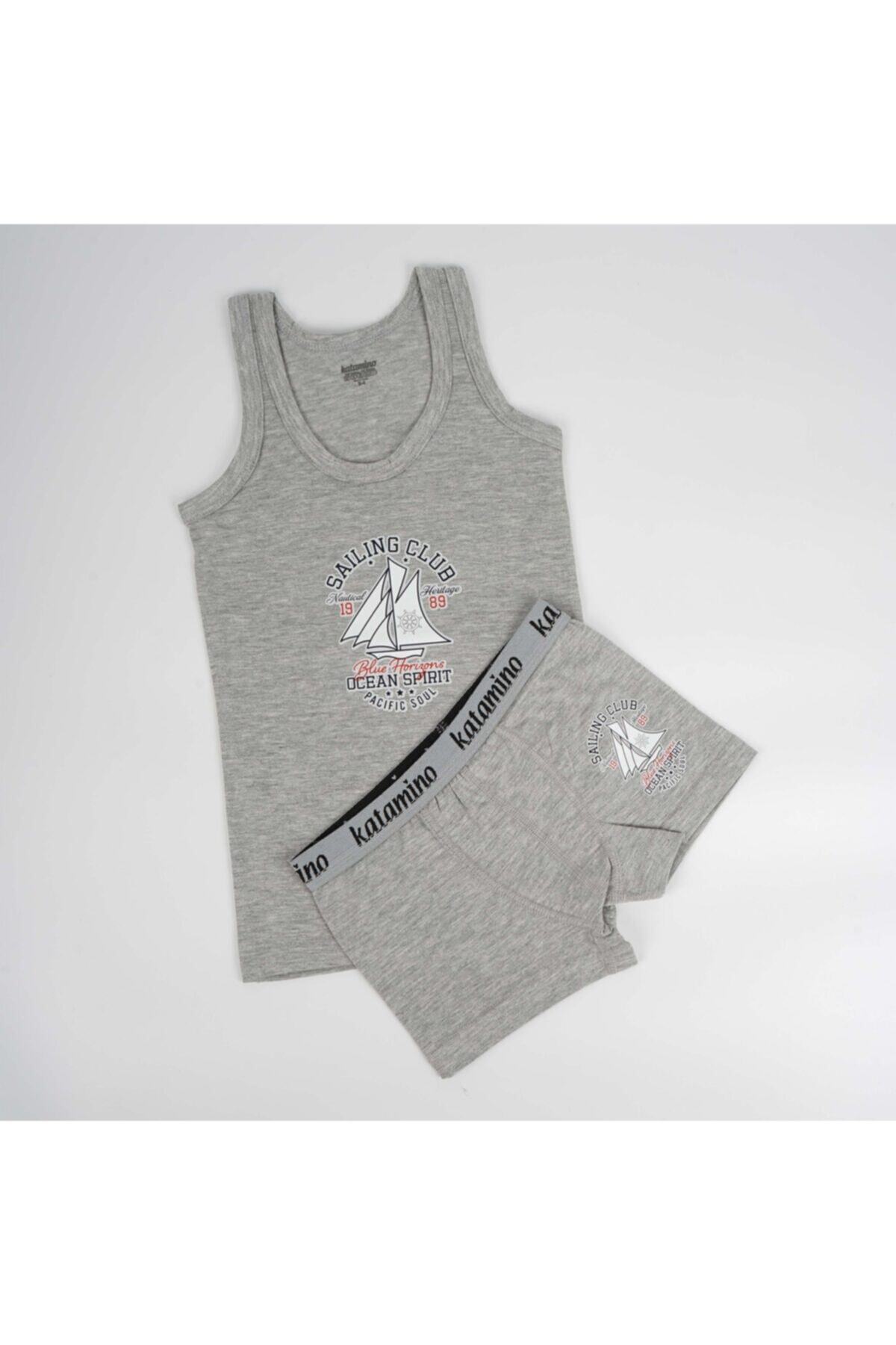 Katamino Ocean Erkek Çocuk Atlet Boxer Takım