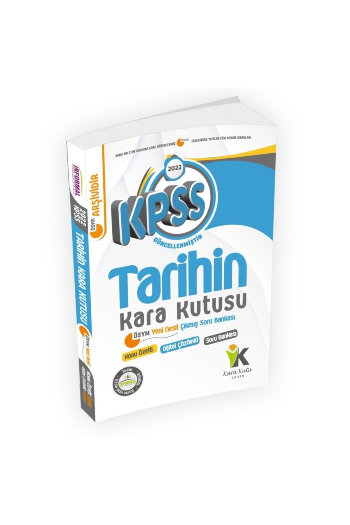 İnformal Yayınları Kpss 2022 Tarihin Kara Kutusu Konu Özetli Soru Bankası