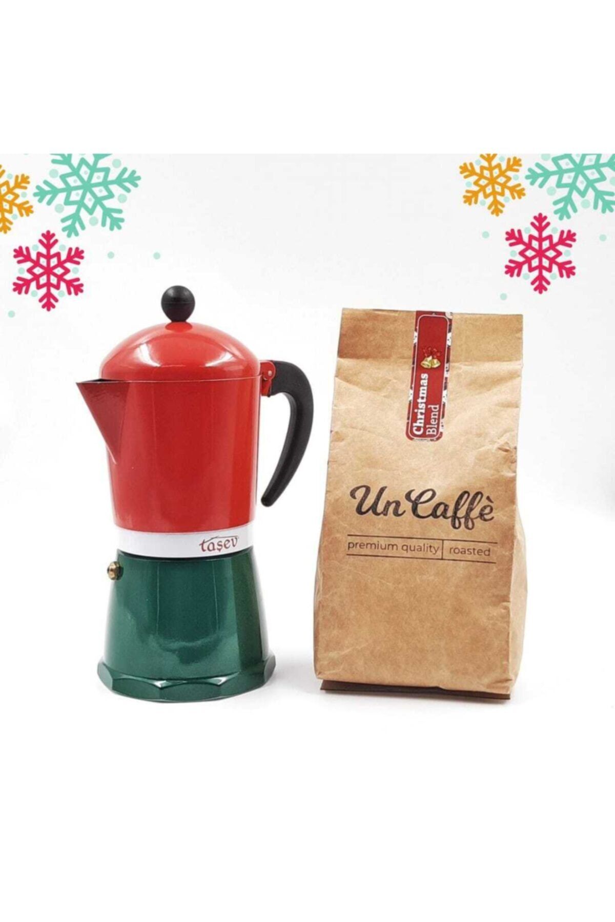 Kahve Gönder Yeni Yıl Serisi - Moka Pot Ve Un Cafe Christmas Blend 250 Gr