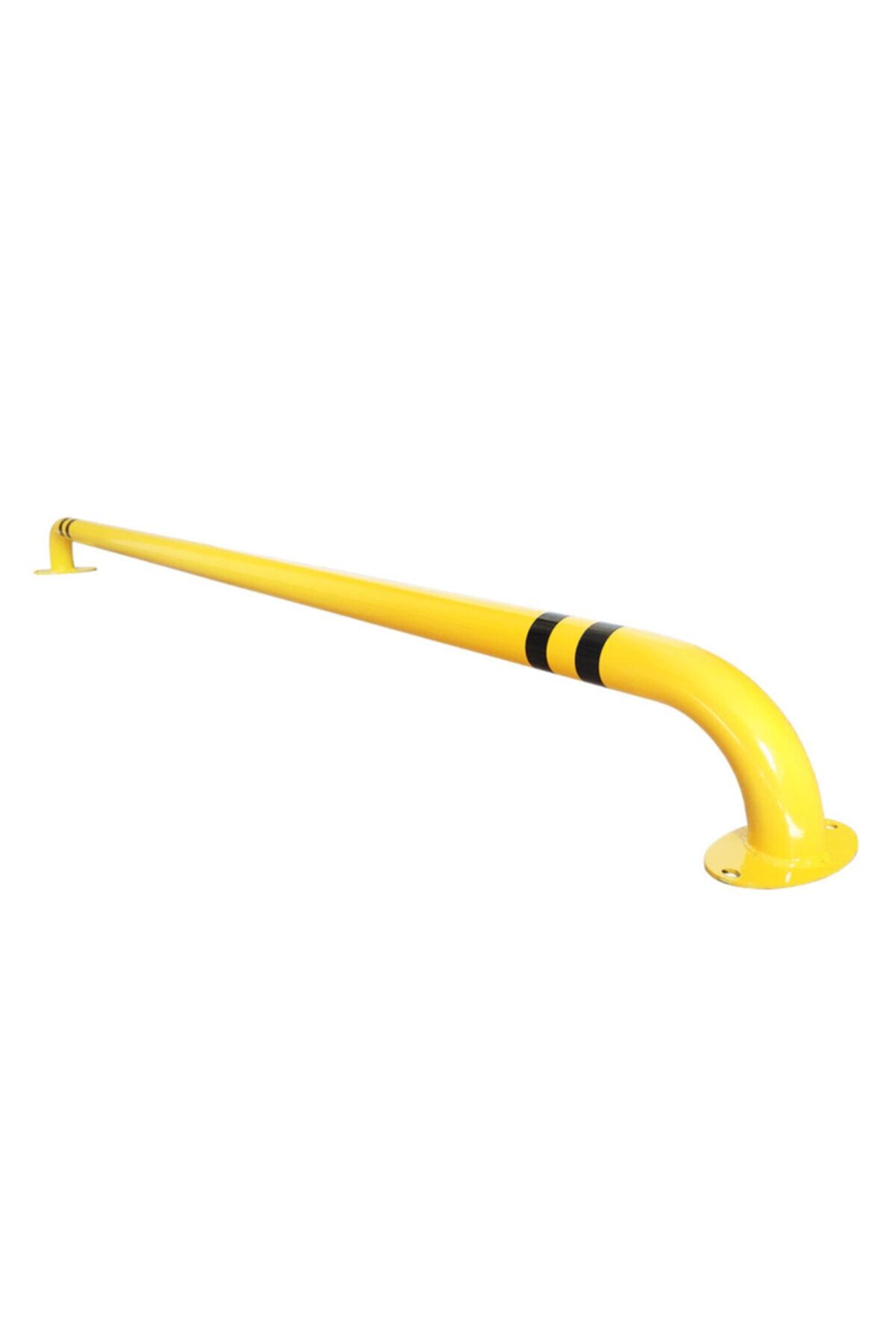 Abronya 2 Adet Metal Otopark Bariyeri Araç Ayırıcı Stoper 180x5 cm