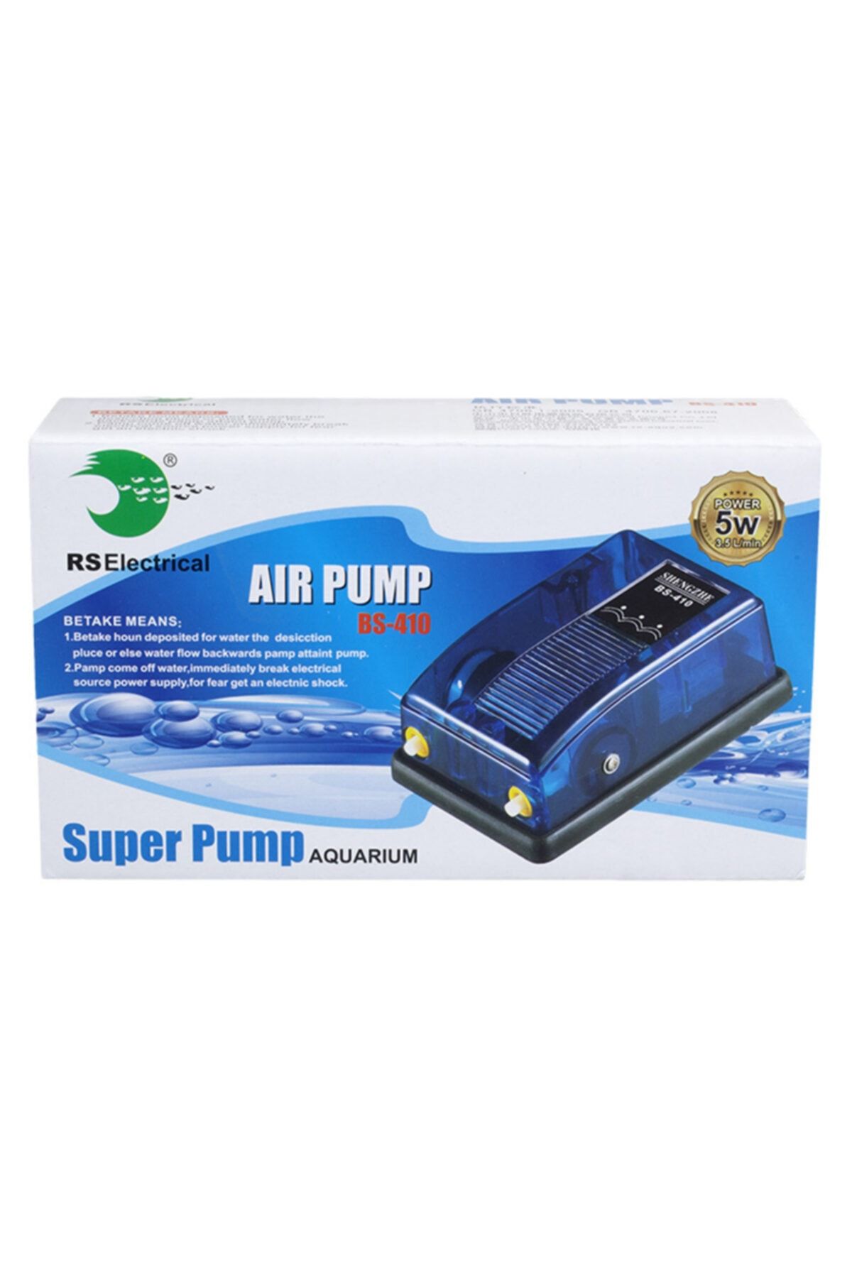 Rs Electrical Rs-bs410 Hava Motoru 3,5 L/min. - 5w Çift Çıkışlı