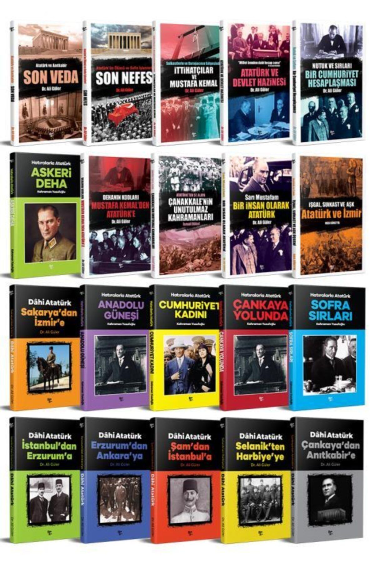 Halk Kitabevi Mustafa Kemal'den Atatürk'e Seti - 20 Kitap
