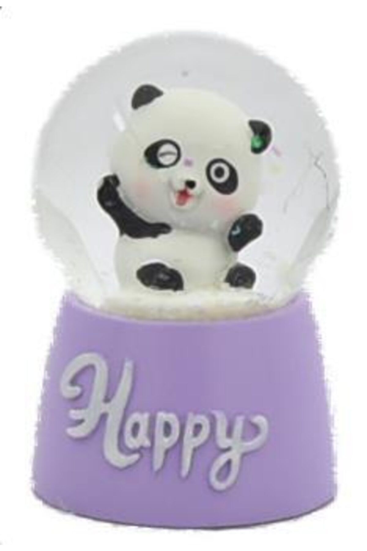 Taros Kar Küresi Happy Panda Küçük Boy Işıklı 5336 /