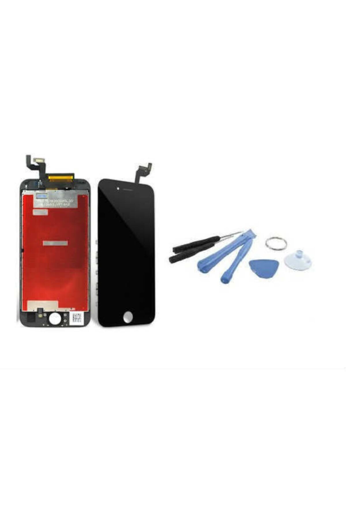 KDR Iphone 6s A1633 Uyumlu Lcd Ekran Dokunmatik Full Panel + Tamir Seti Siyah