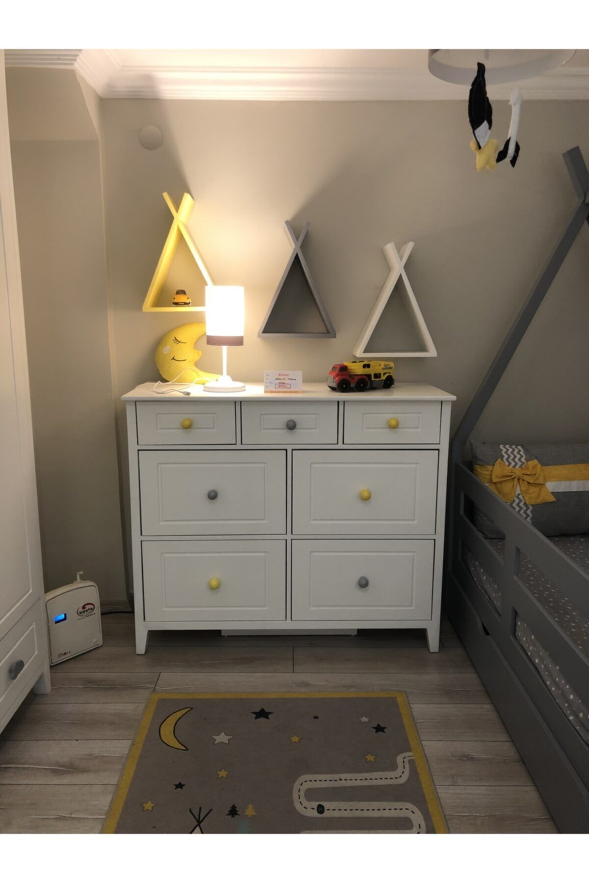 Baryn home Apaçhi 120 cm Şifonyer+Raflar