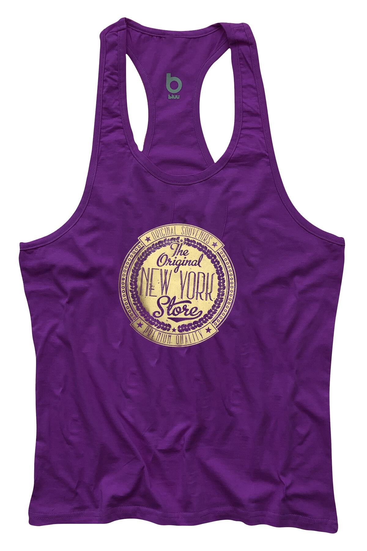 BLUU Nygold Fitness Gym Tank Top Sporcu Atleti