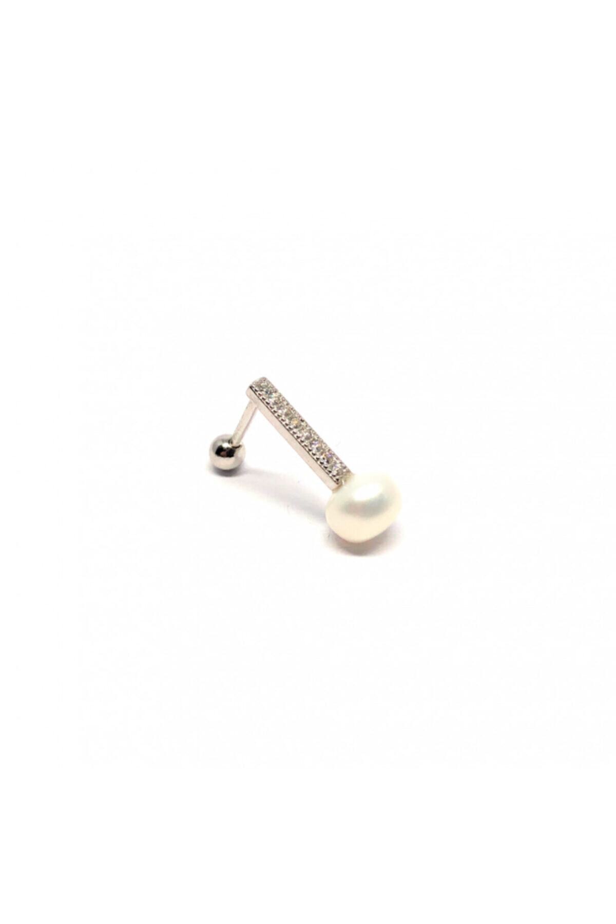 CAKA TAKI Inci Çubuk Piercing Ithl - Beyaz