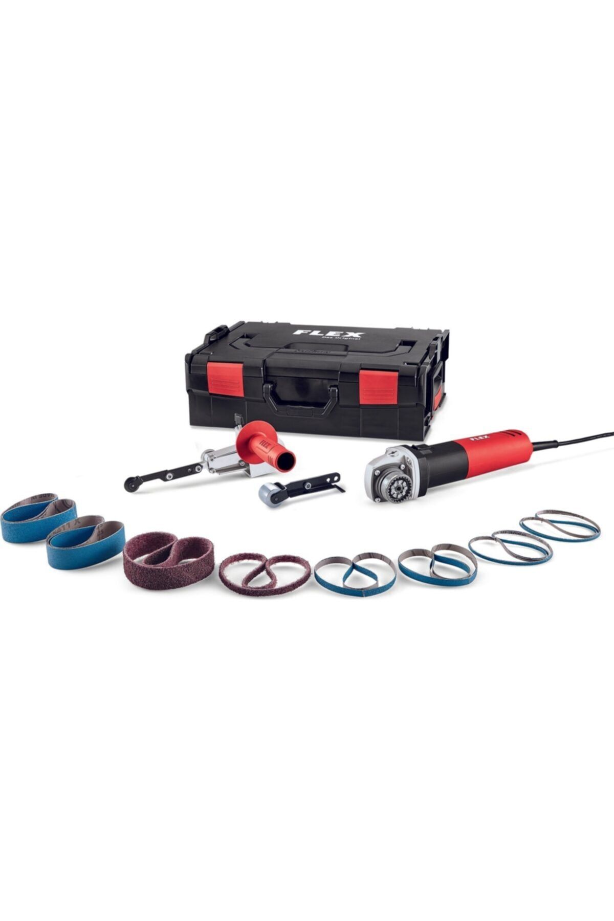 Flex Paslanmaz Dar Açı Zımpara Makinası Fbe 8-4 140 Set