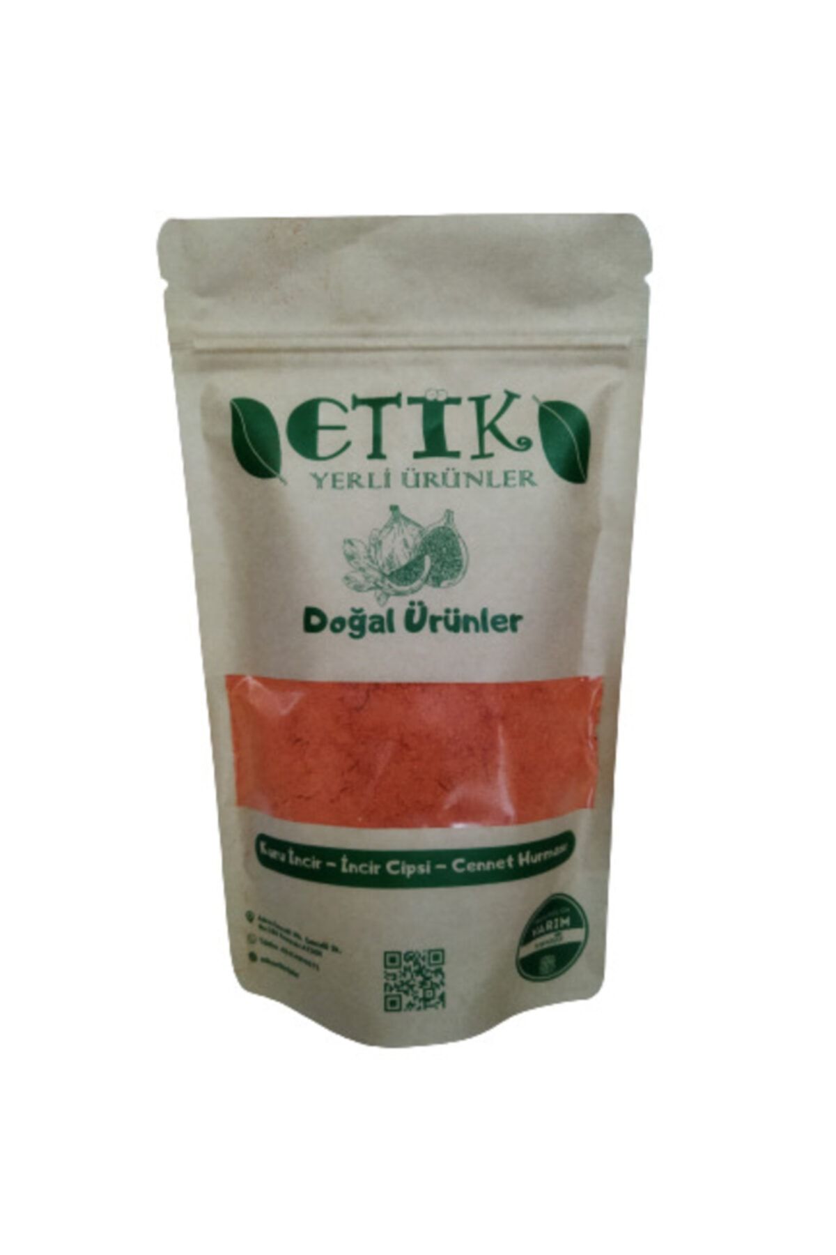 etik yerli ürünler Tatlı Toz Biber 500gr