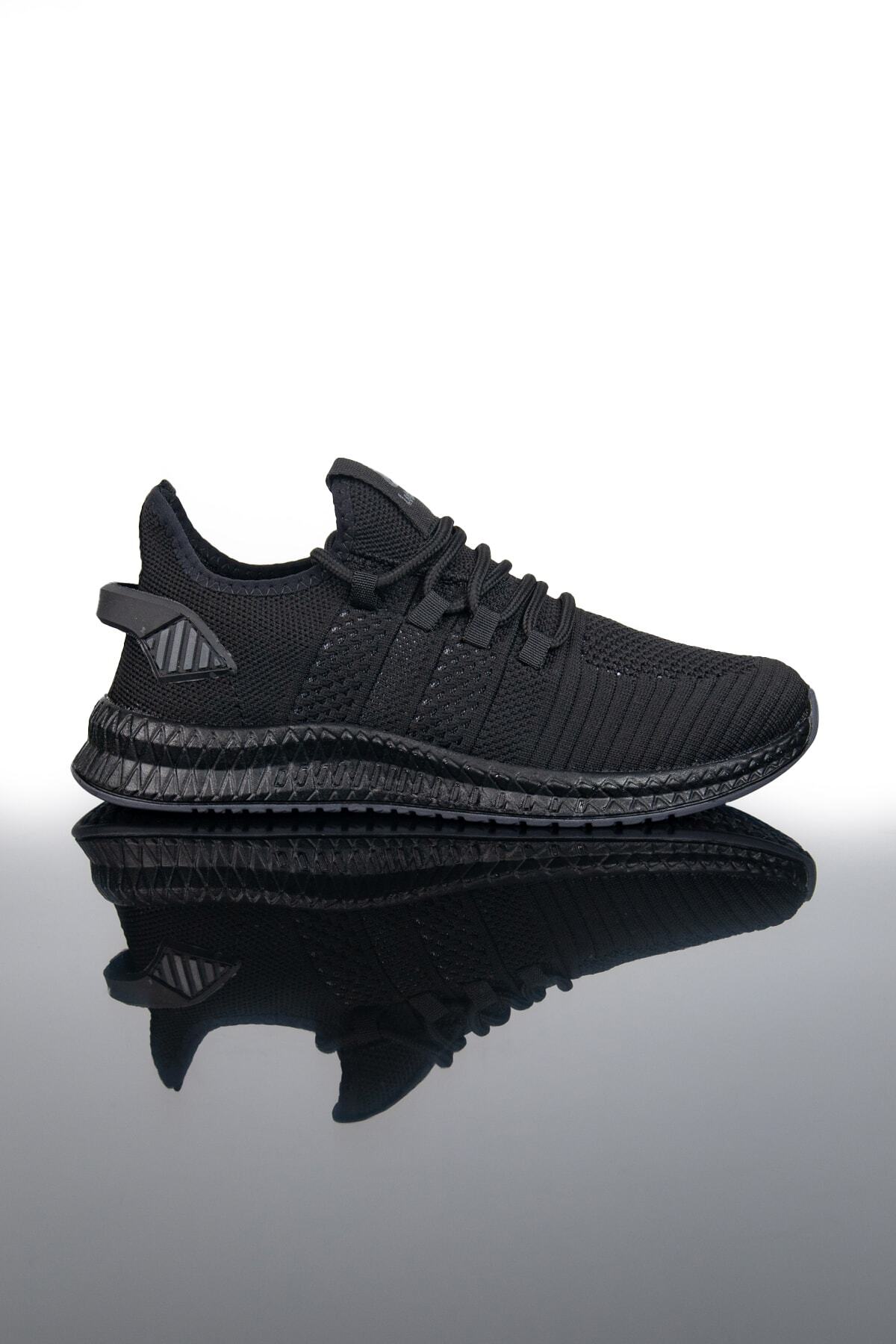 LETOON Unisex Siyah Spor Ayakkabı 2103
