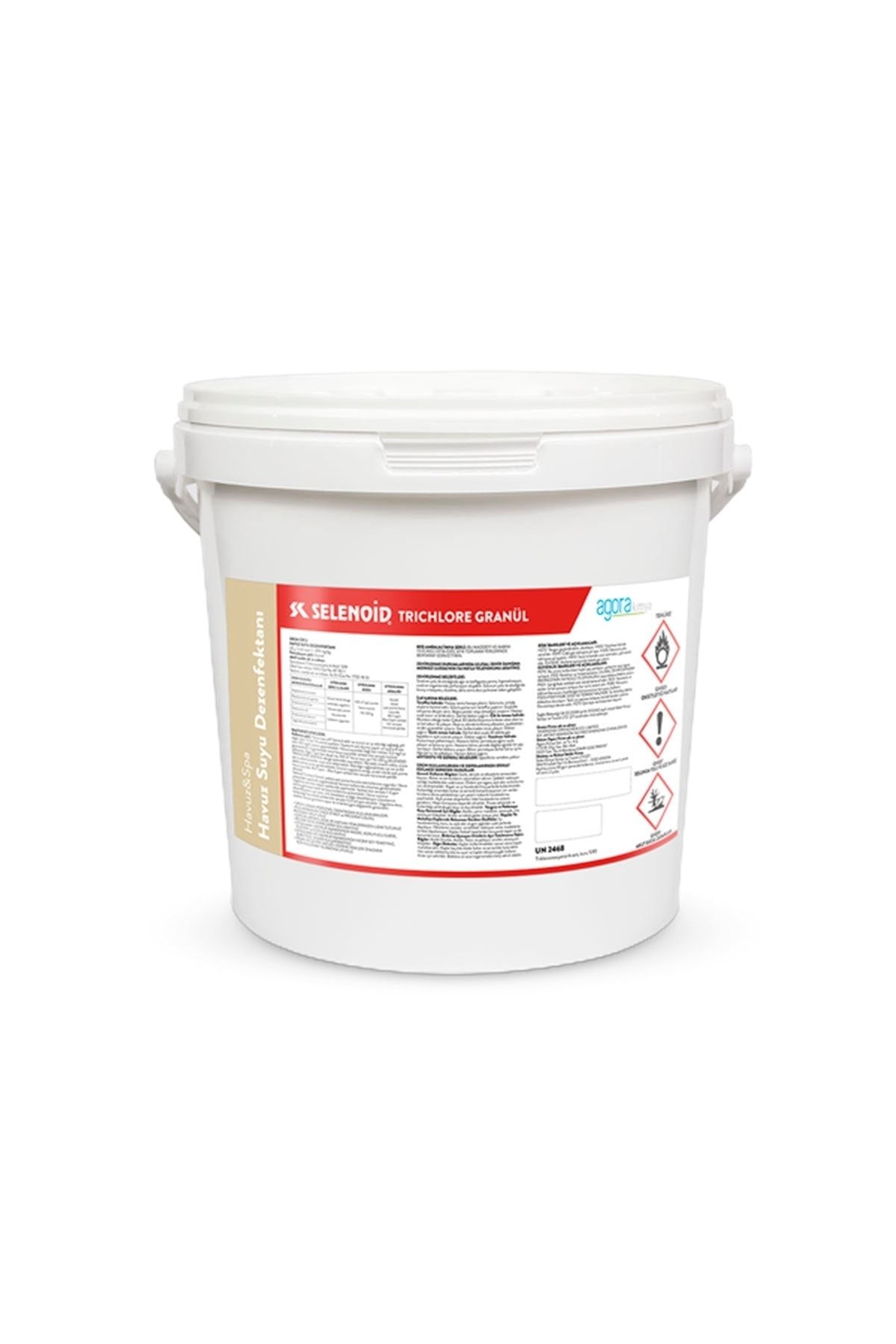 SELONOİD Selenoid %90 Toz Klor 25 Kg-selenoid Trichlore