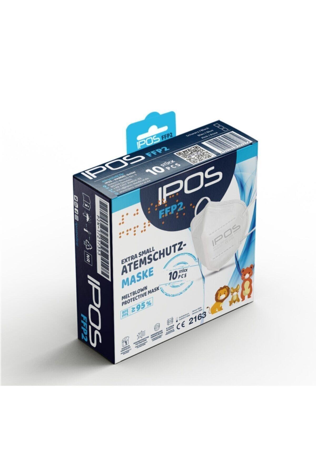 İPOS Çocuk N95/ffp Maske2 6-12yaş  10’lu Paket