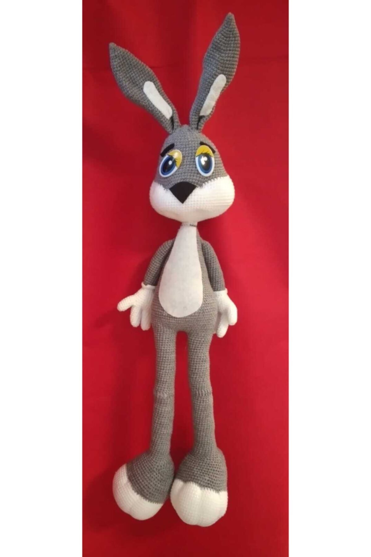 Nüket Yün Evi Bugs Bunny 78 cm Amigurumi