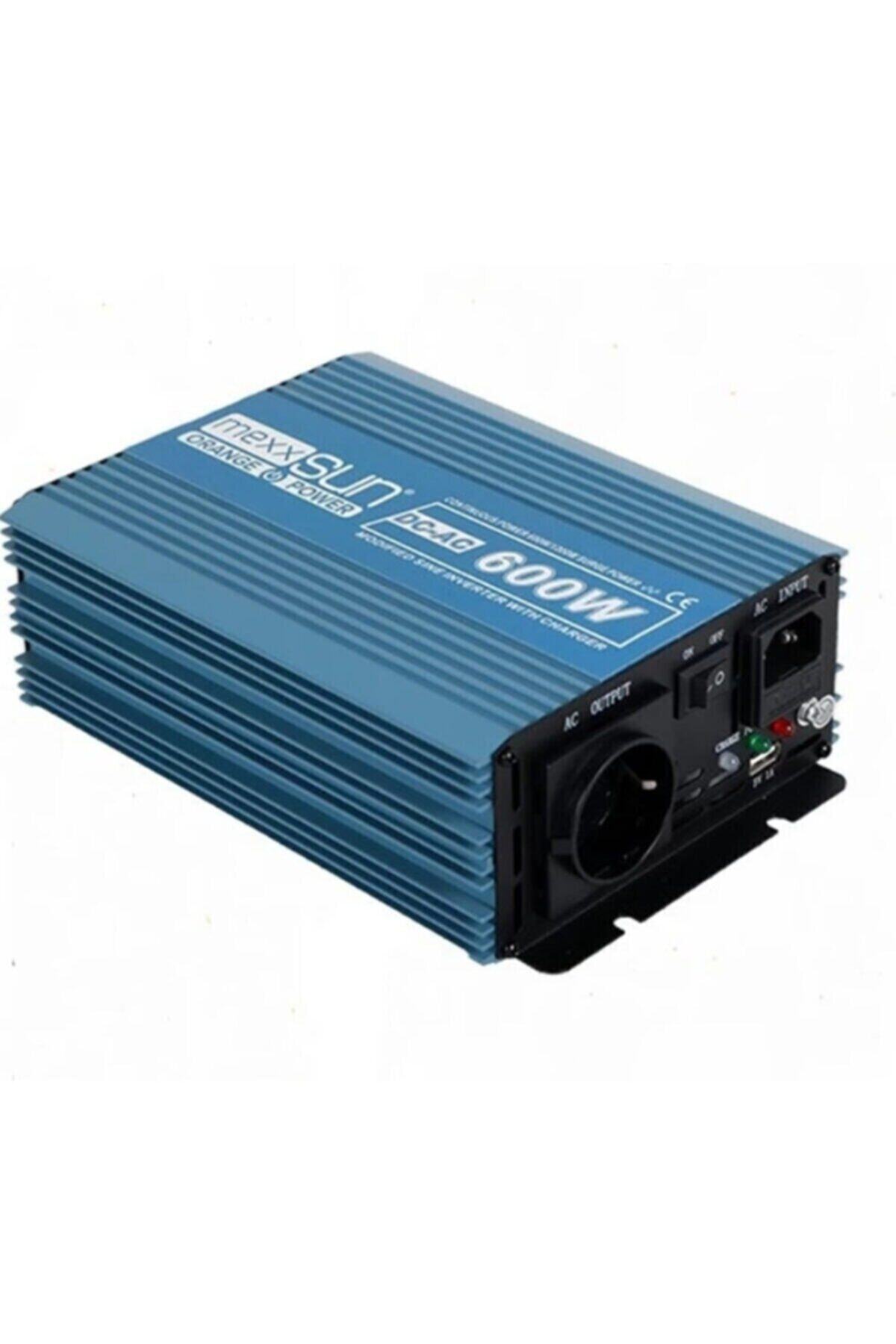 MEXXSUN 12 V Volt 600 Watt Modifiye Sinüs Inverter