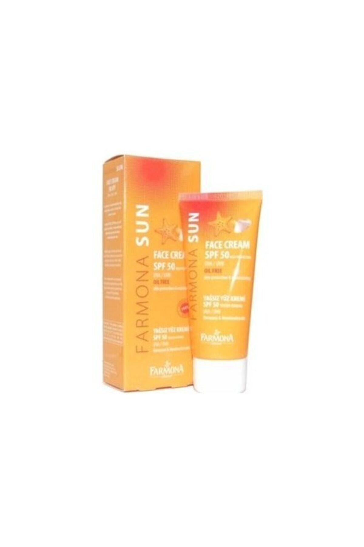 Farmona Yağsız, Koruma Faktörlü Yüz Krem - Sun Face Cream Spf50 50 ml 5900117000717