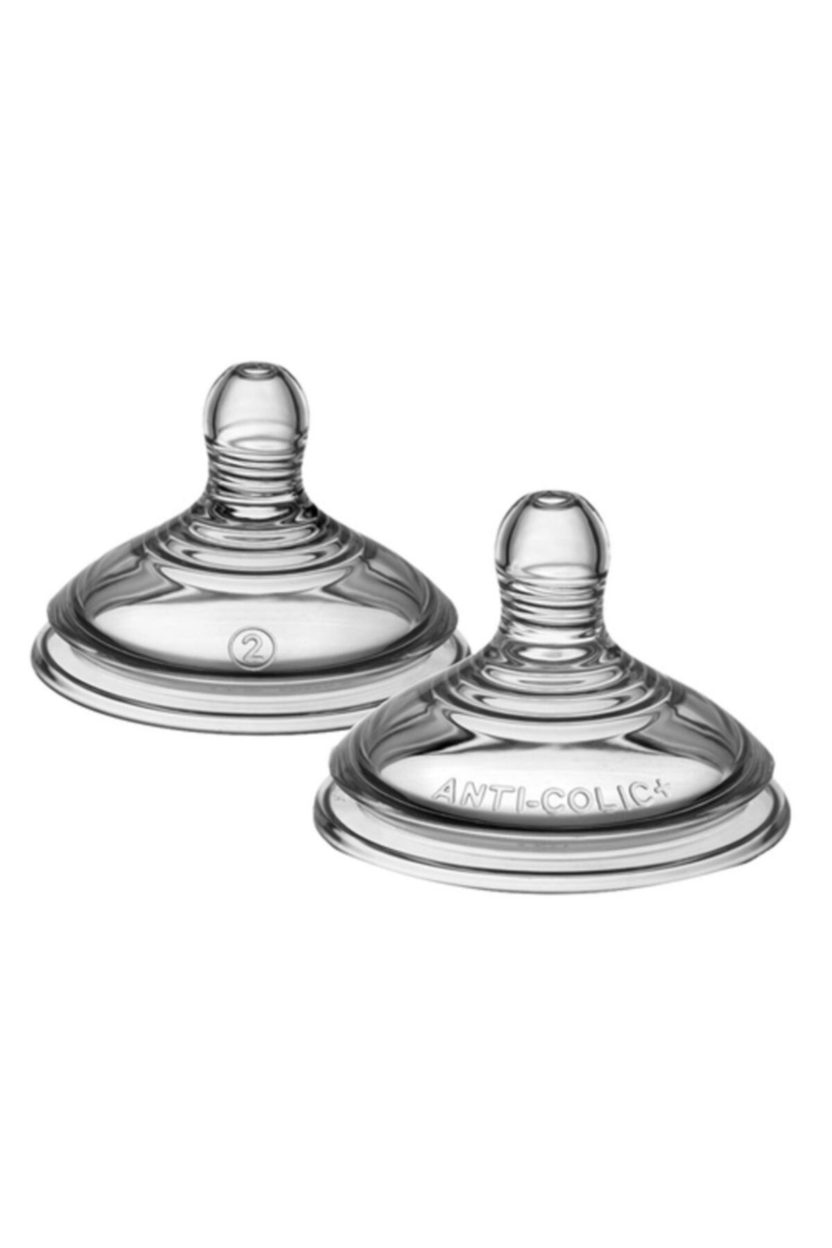 tommee tippee Gelişmiş Antikolik Biberon Emzik 2 Adet - Orta Akış