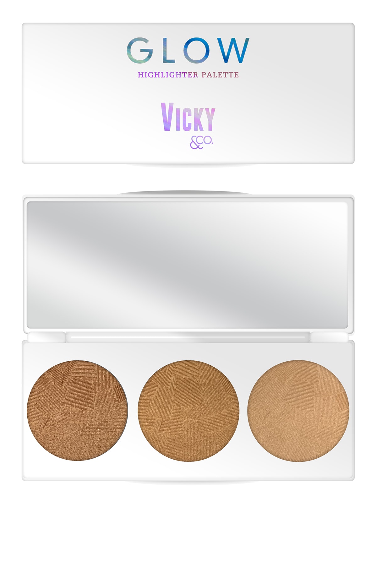 Vicky Co Vicky Glow Highlighter Palette No: 1