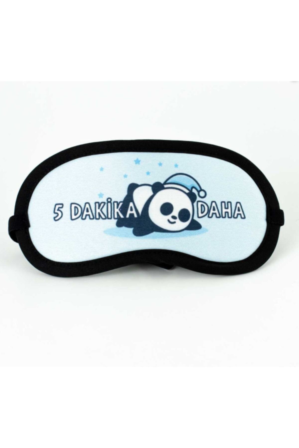 Zemes Design 5 Dakika Daha Panda Baskılı Uyku Bandı Göz Bandı