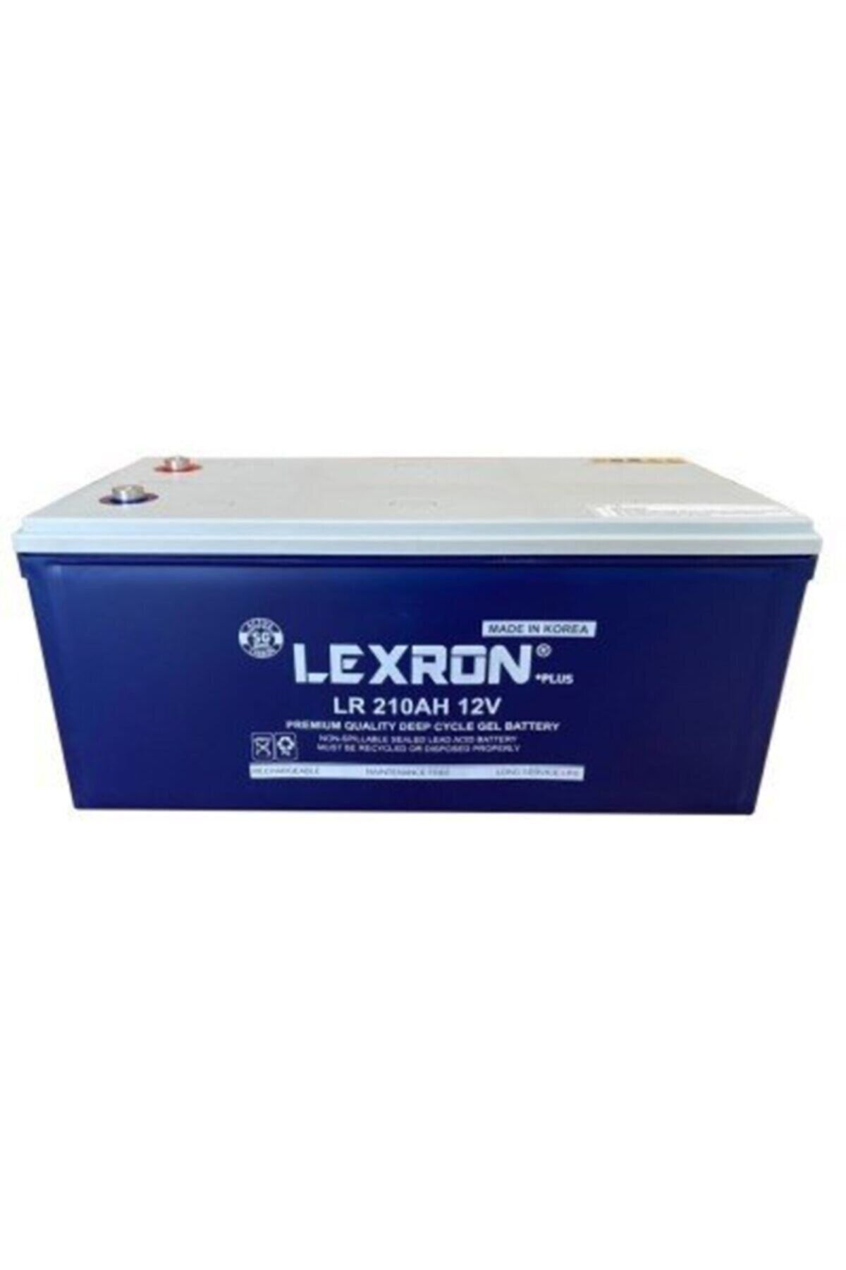 Lexron 12 V 200 - 210 Ah Solar Jel Akü Kore Malı