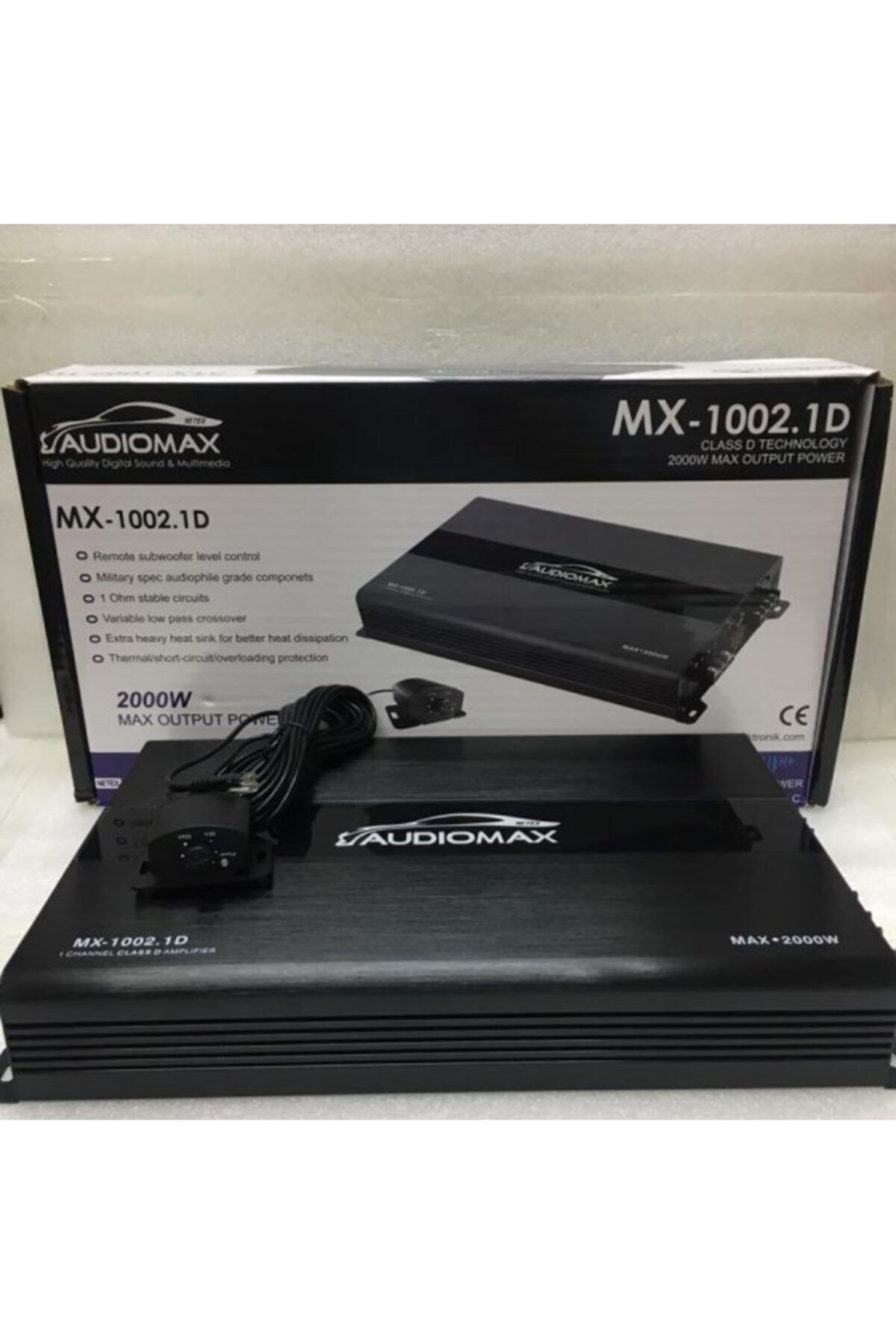 AUDİOMAX Mx-1002.1 Mono Amfi