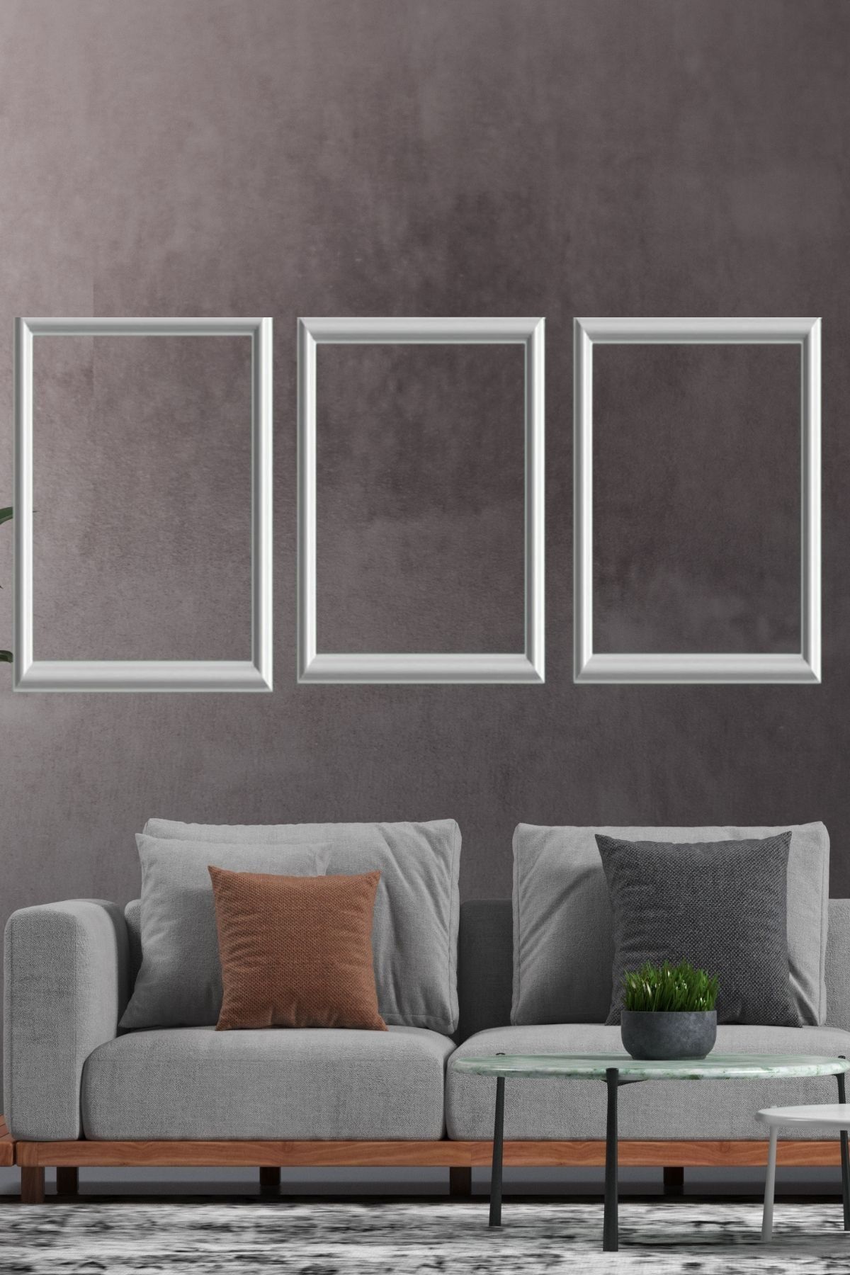 DECOZZA Dekoratif Boyanabilir Hazır Kesim Duvar Çıtası 2 Cm Çıta
