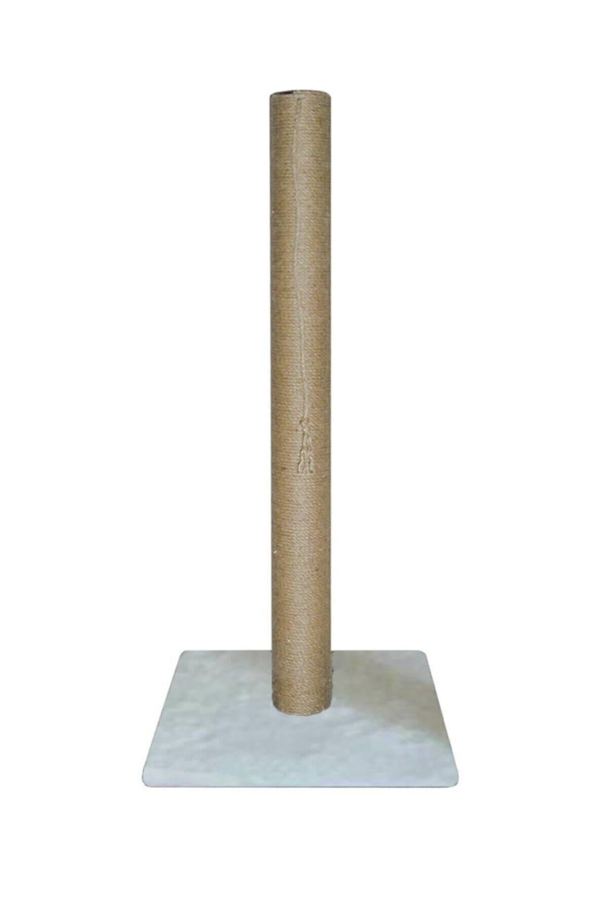 Lotus Ticaret Kule Kedi Tırmalama Tahtası Beyaz 80cm
