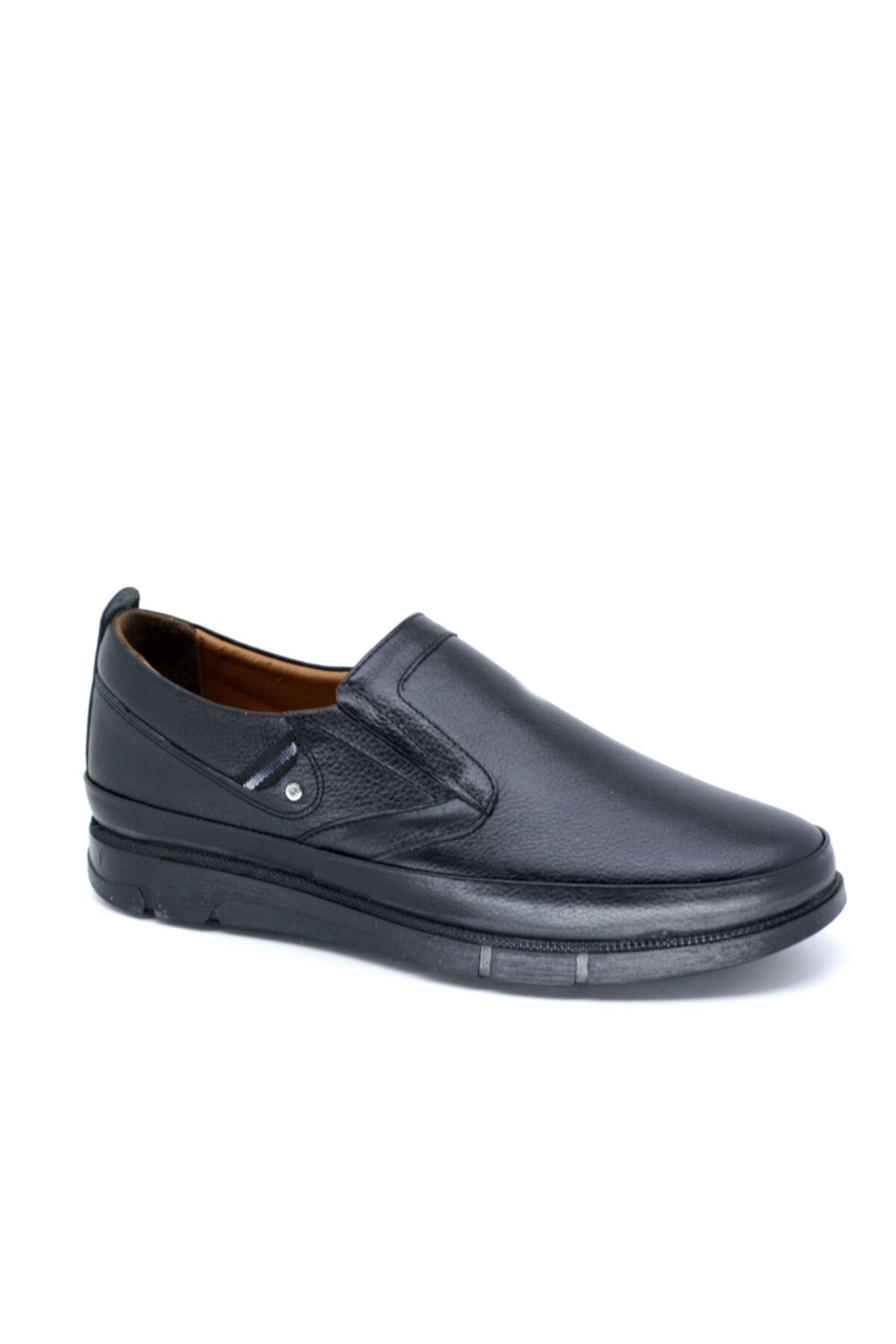 TRENDYSHOES Trendyshose 627 Kaucuk Kaymaz Taban Doğal Deri Comfort Erkek Ayakkabı
