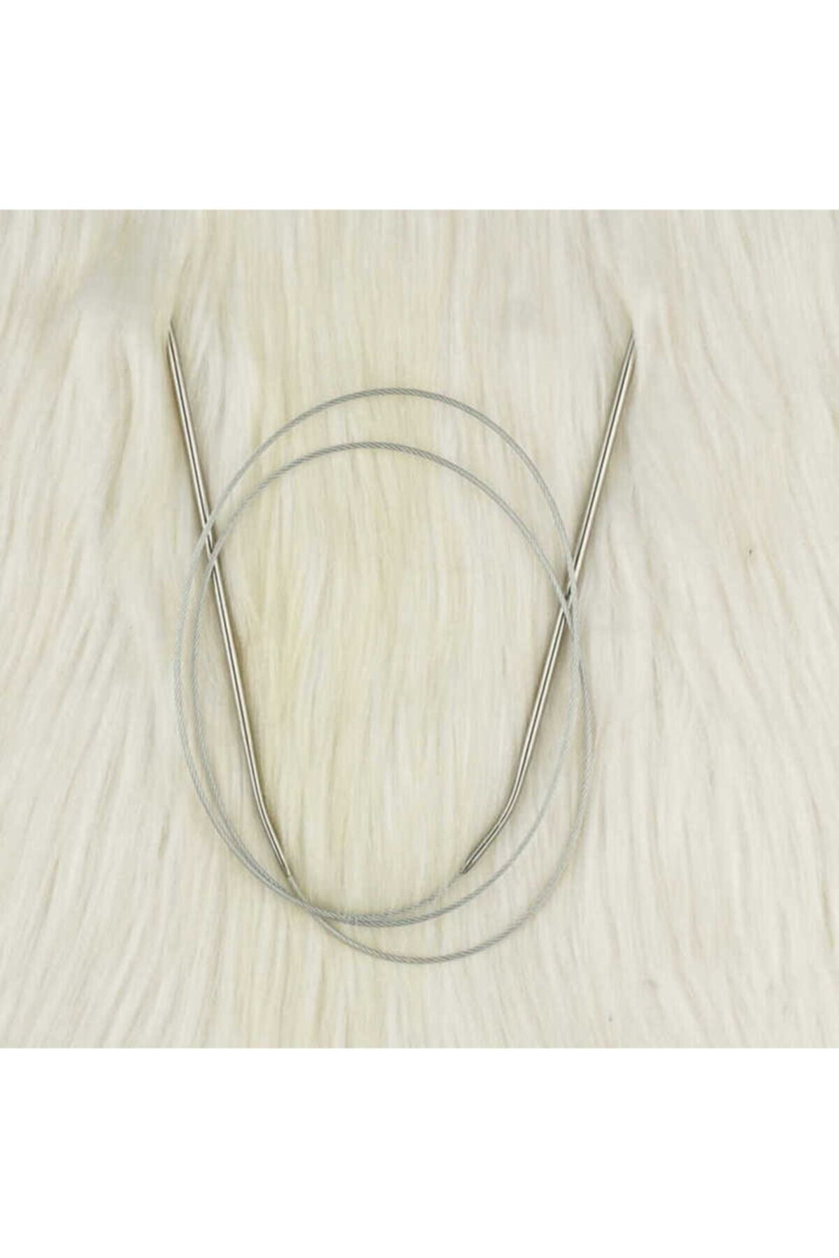 Yabalı Ybl-324 Çelik Misinalı Örgü Şişi 100 Cm Standart 3.00 Mm.
