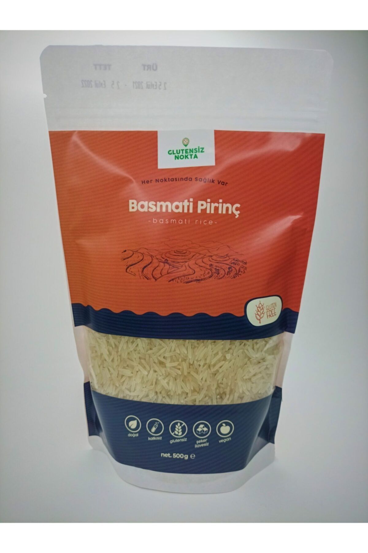 GLUTENSİZ NOKTA Basmati Pirinç 500 Gr