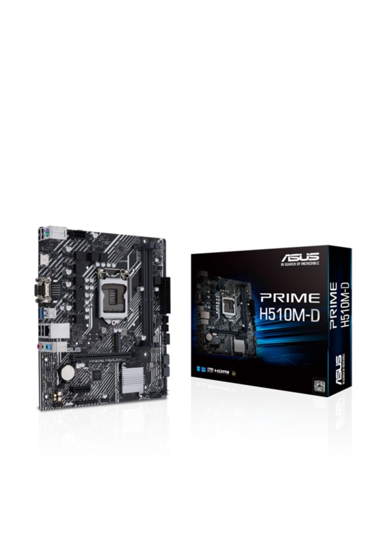 ASUS Prıme H510m-d Ddr4 3200mhz 1xvga 1xhdmı 1xm.2 Usb 3.2 Matx 1200p