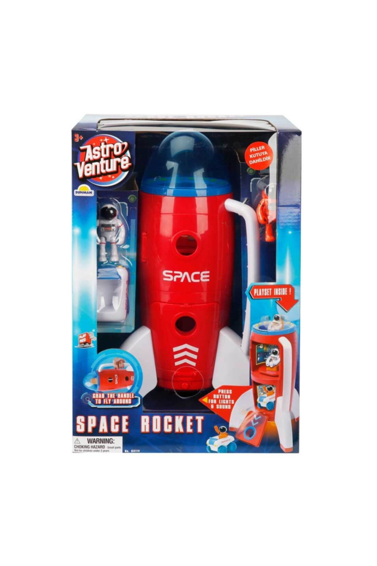 Sunman Astro Venture Sesli Ve Işıklı Uzay Roketi 63114