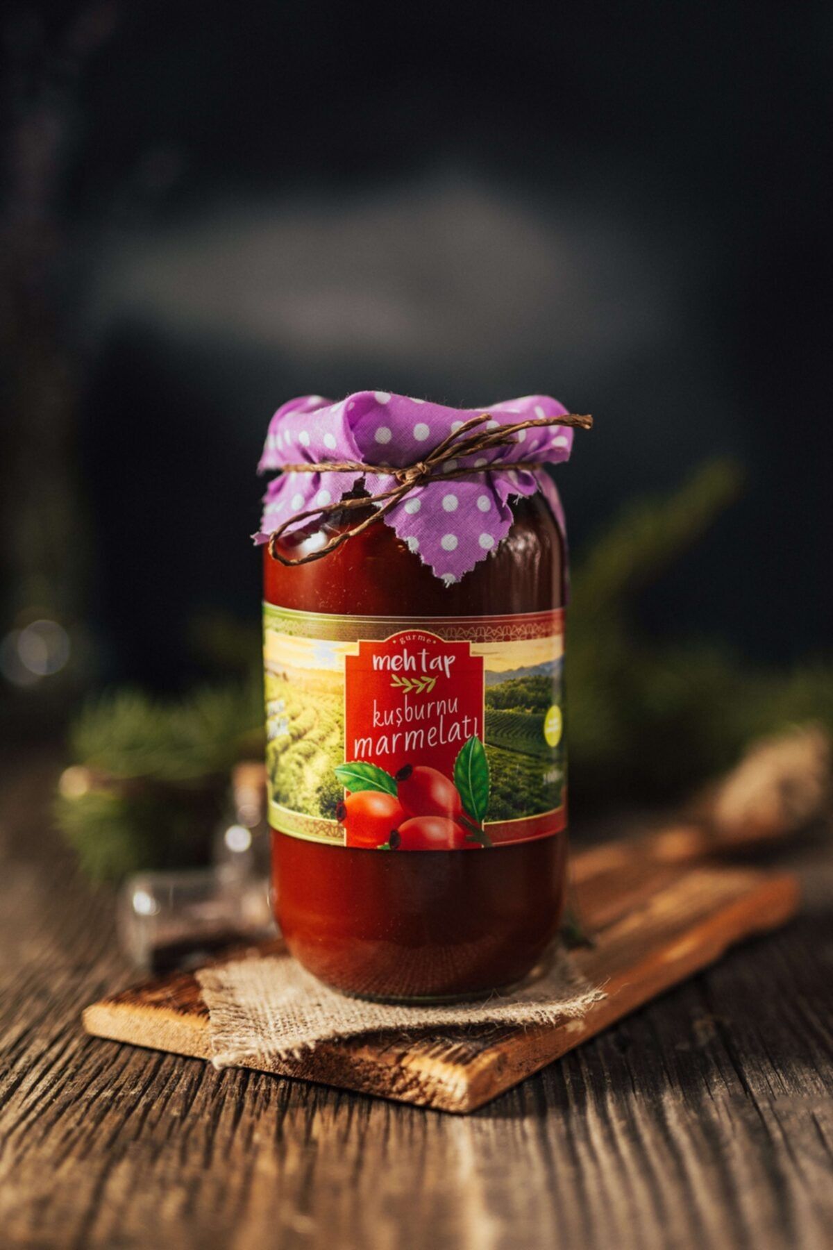 Mehtap Gurme Ev Yapımı Kuşburnu Marmelatı 1000g