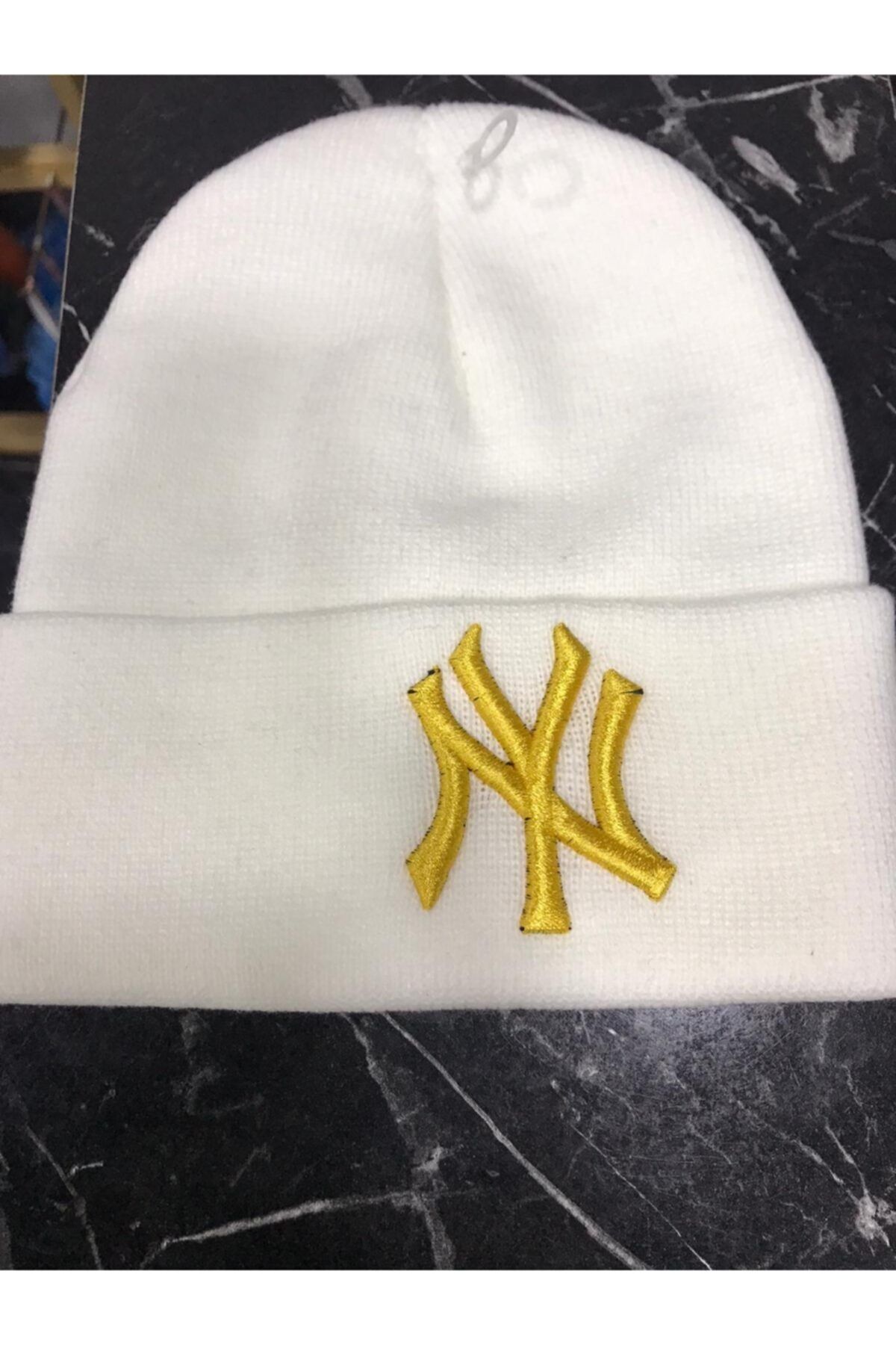 NEWYORK YANKEES Unisex Beyaz Bere