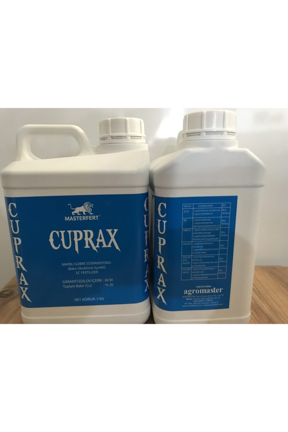 MASTERFERT Cuprax 5 Kg Sıvı Bakır