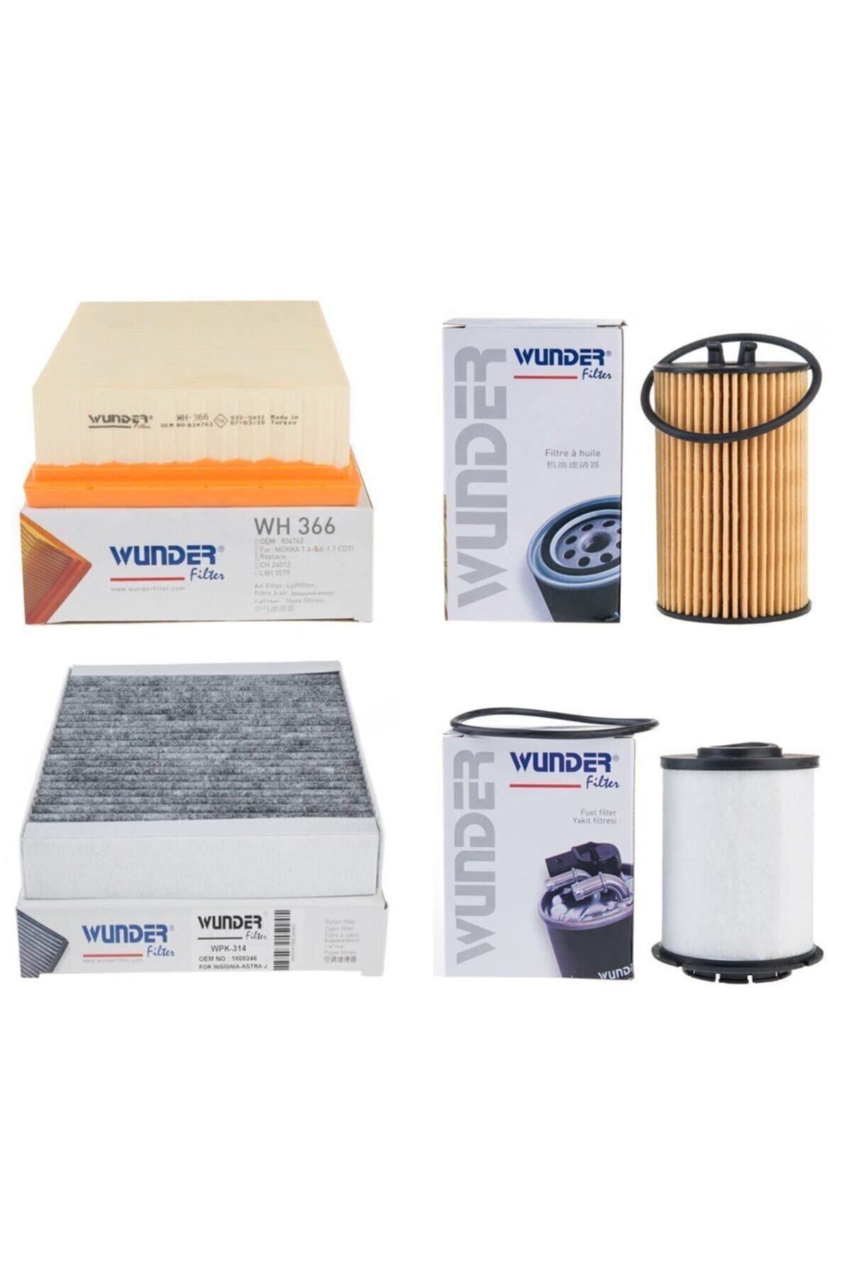 WUNDER FILTER Nıssan Qashqaı - X- Trail Dci Sensörsüz Mazot Filtresi