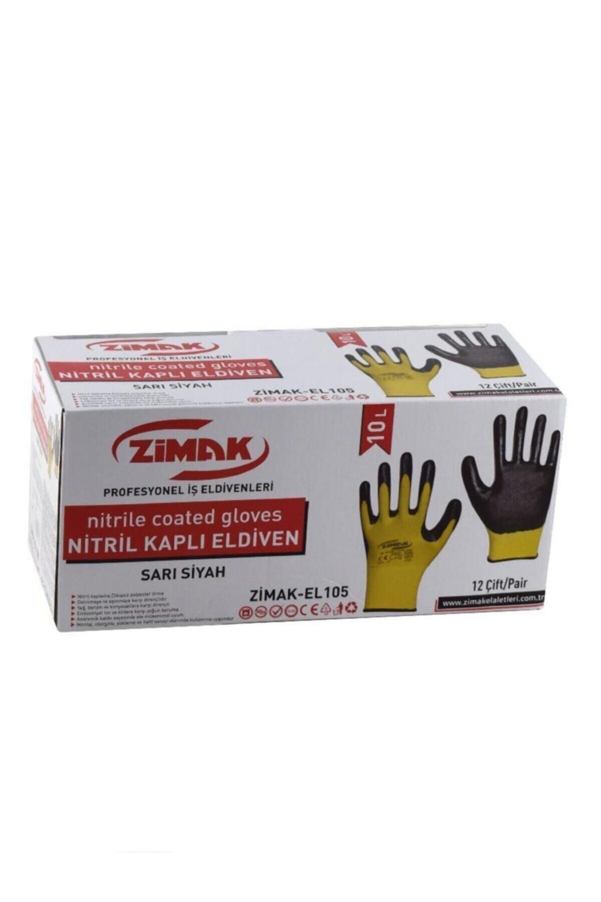 zimak El-106 Işçi 1 Takım Eldiveni No:10