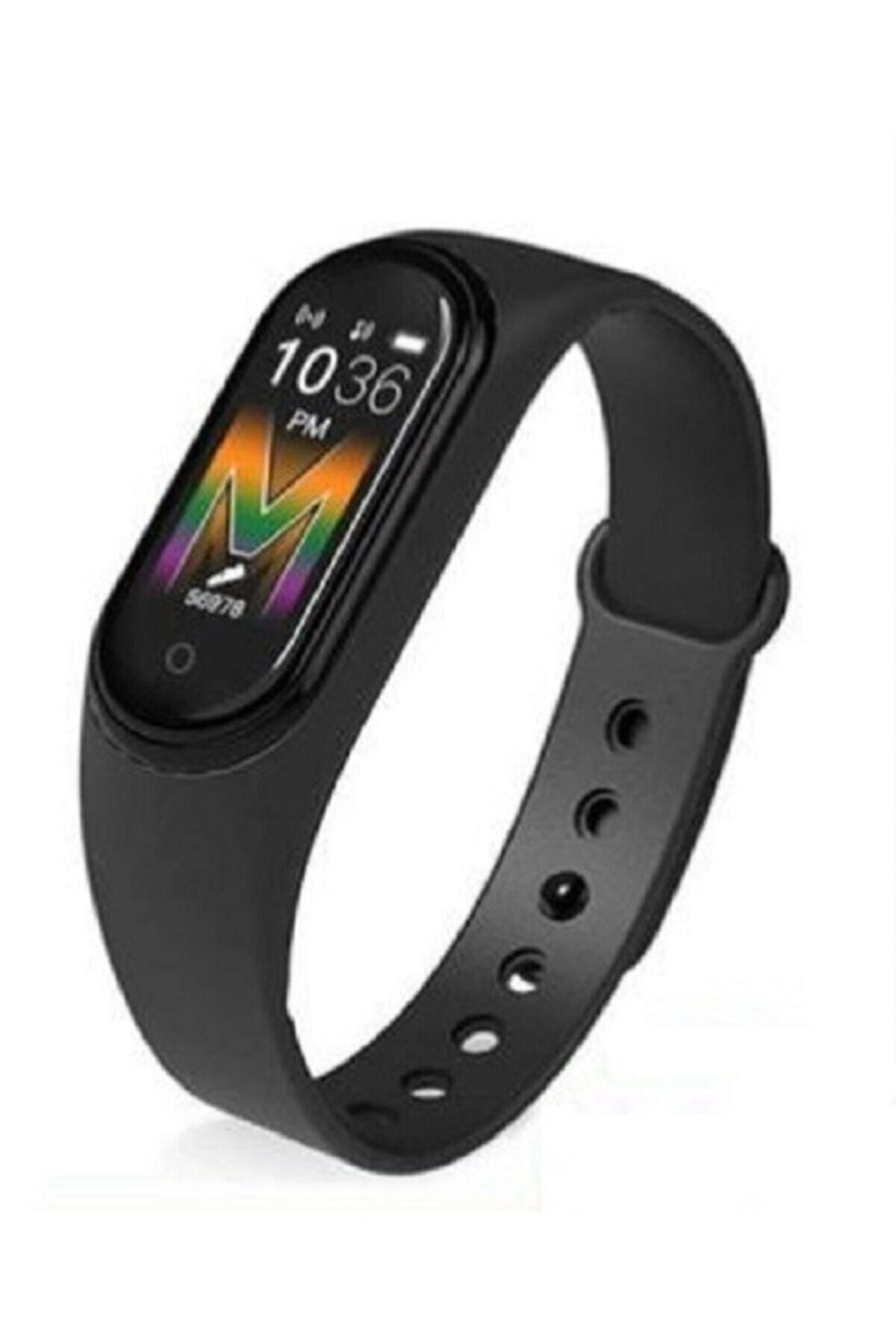 Mmctech M5 Smart Bracellet Akıllı Spor Bileklik Konuşma Özellikli - Siyah