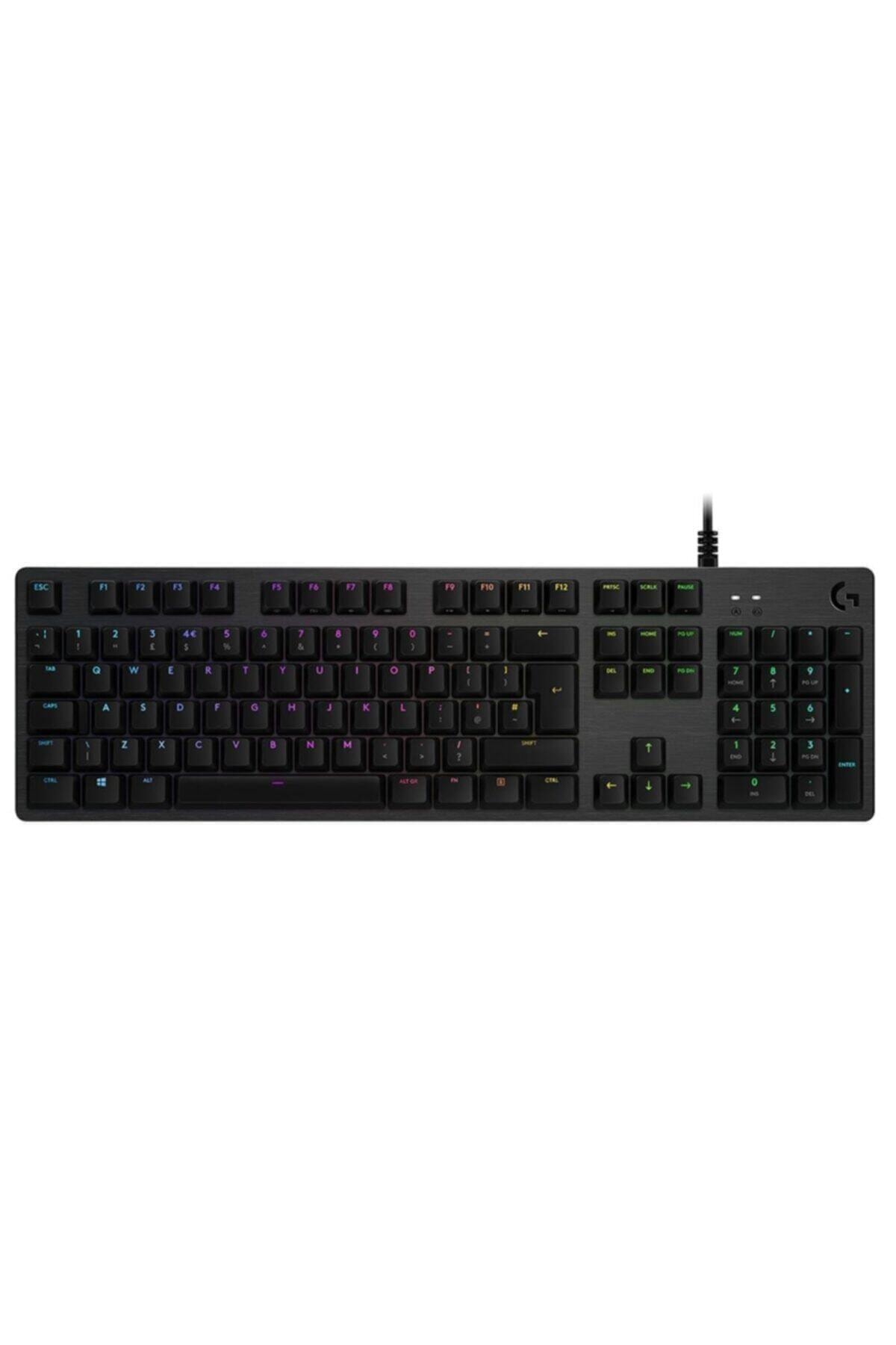 logitech G512 Carbon Lightsync Rgb Gx Blue Switch Mekanik Oyun Klavyesi (Türkçe, Q)