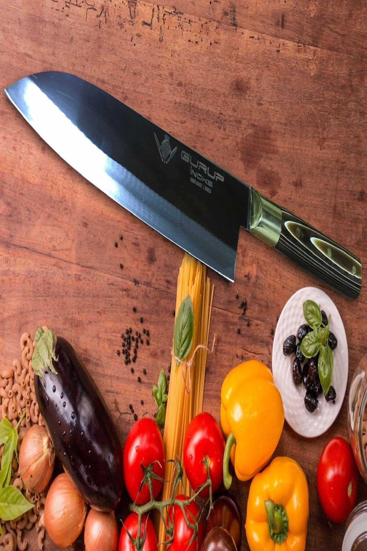 gurup inoks Santoku Şef Bıçağı