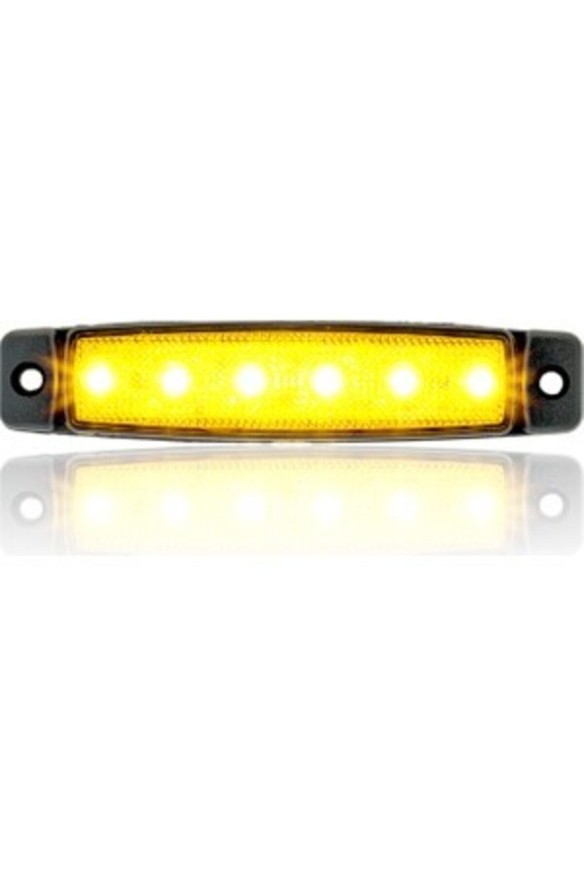 Sanel 6 Ledli Sarı Parmak Led 24v Lamba Basamak Aydınlatma 24v