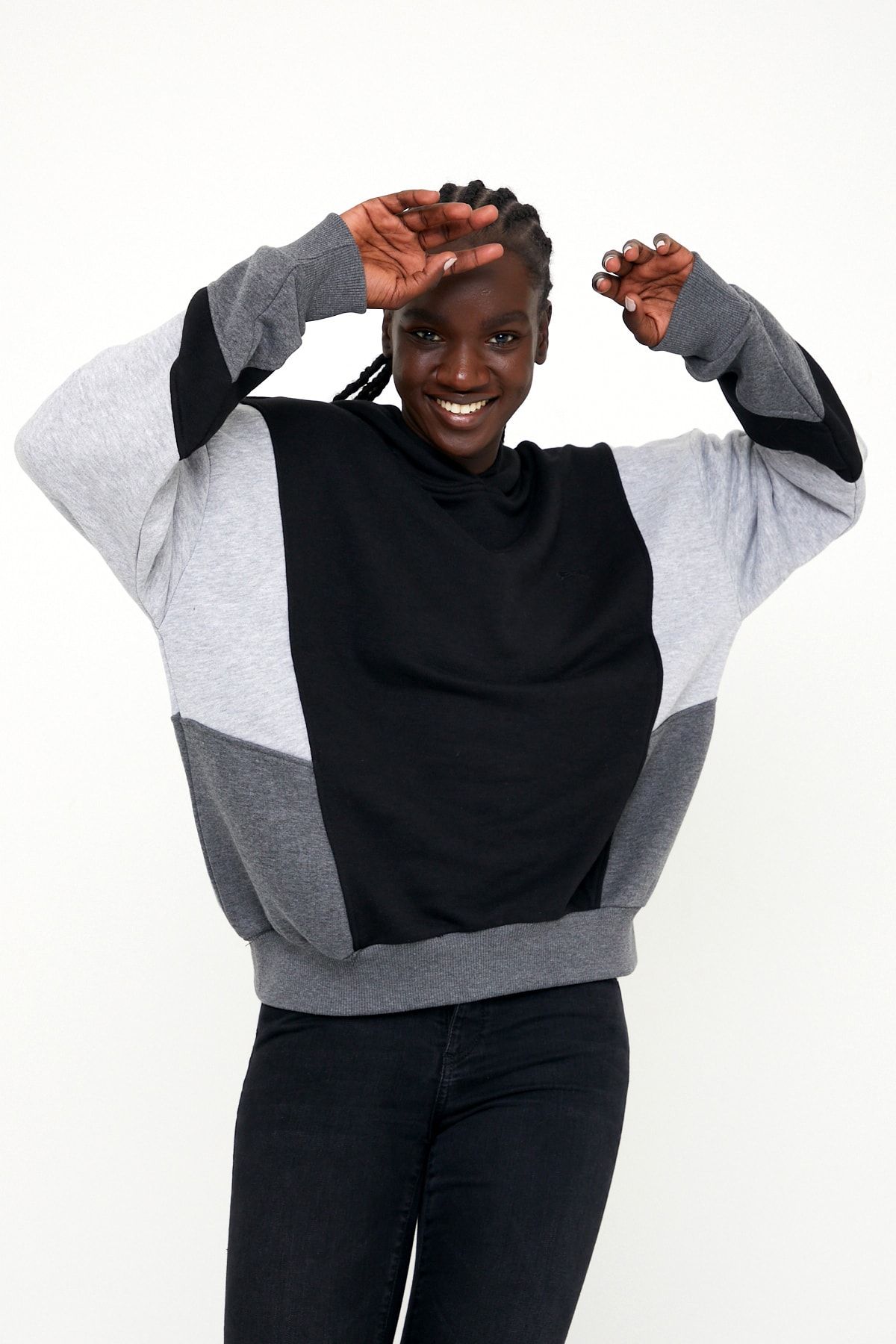 Slazenger Patrıce Kadın Sweatshirt Gri