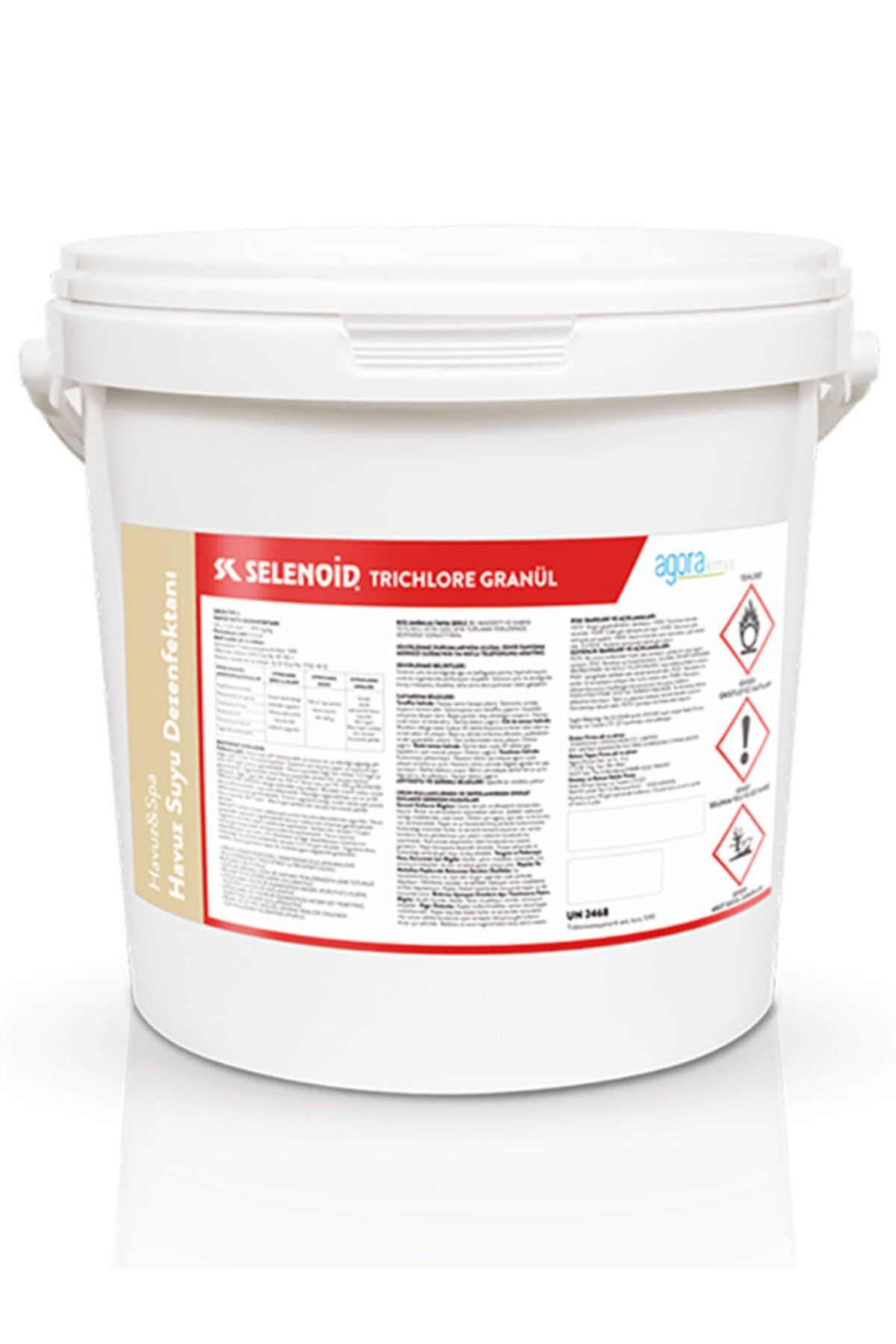 SELONOİD Selenoid %90 Tablet Klor 10 Kg - Trichlore Tablet