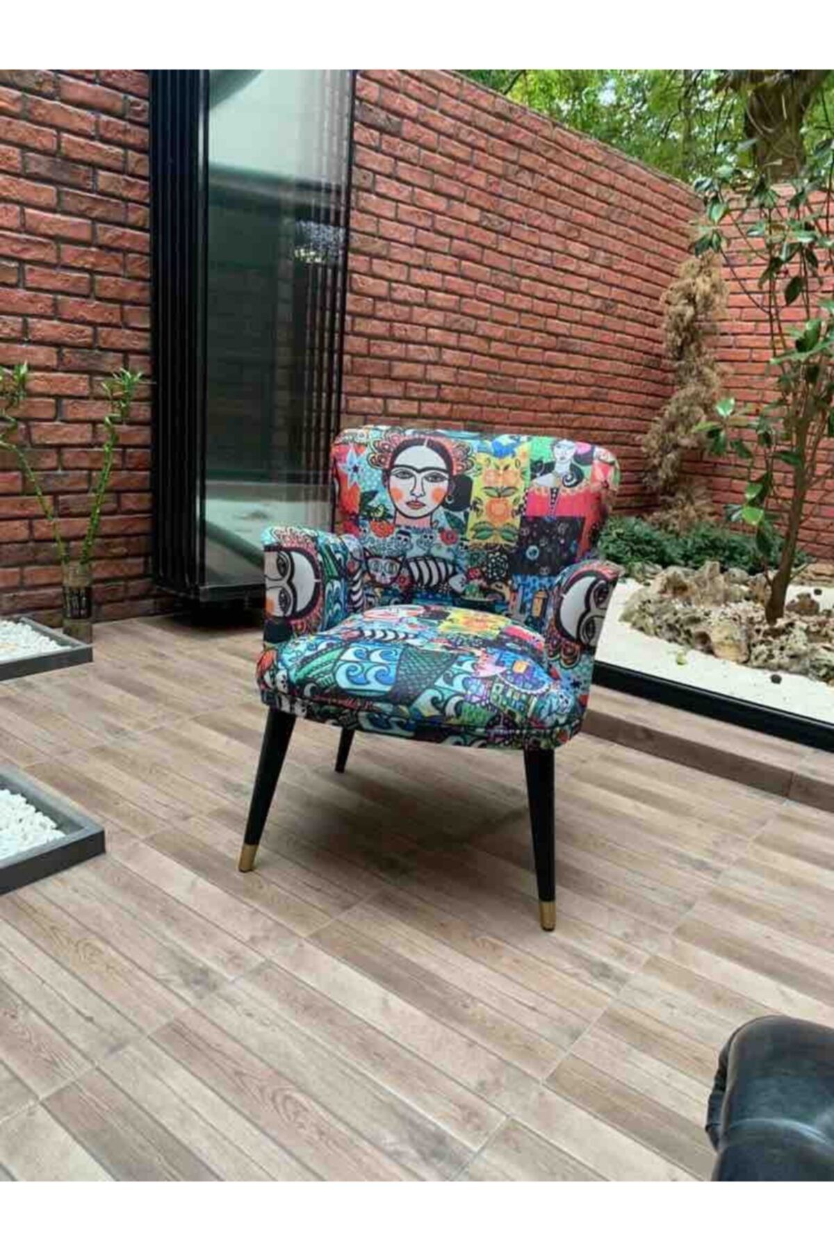 PİAEVİ Unisex Şahmeran Çay Seti Tekli Koltuk