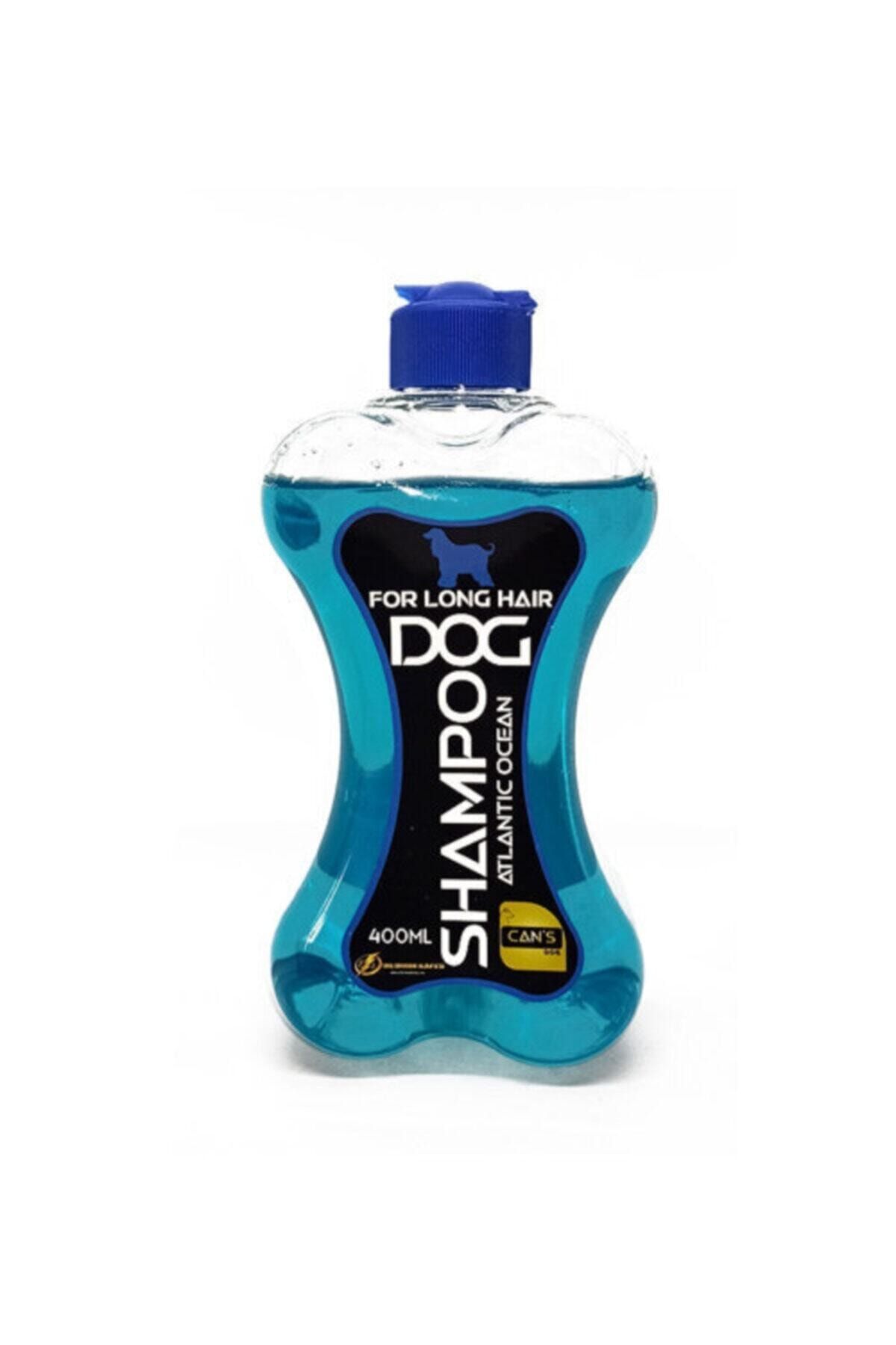 Cans Uzun Tüylü Köpekler Için Atlantik Okyanus Kokulu Şampuan 400ml